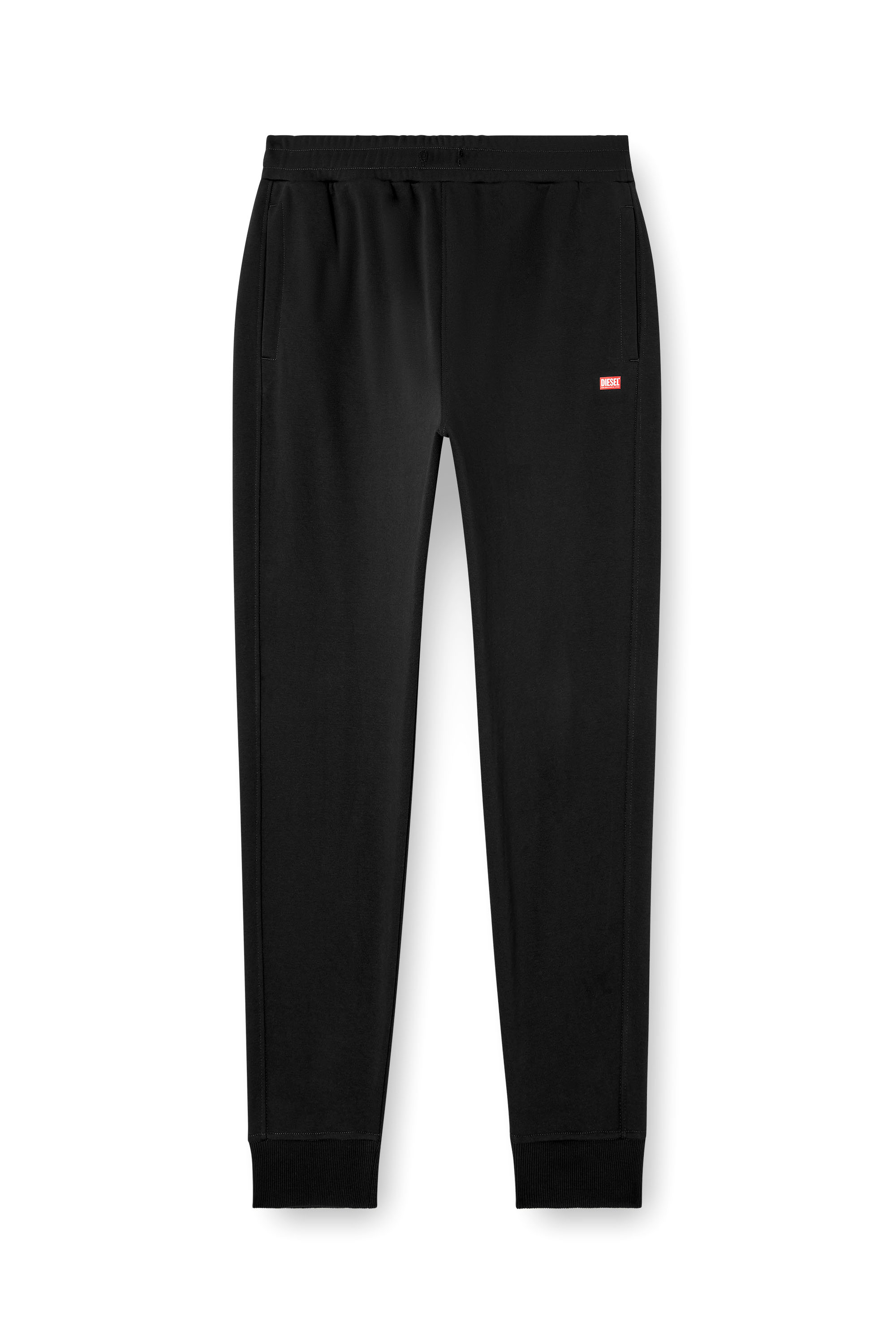 P-TARGA-R1, Black Diesel - P-TARGA-R1, Man's Track pants with small logo in Black - 2