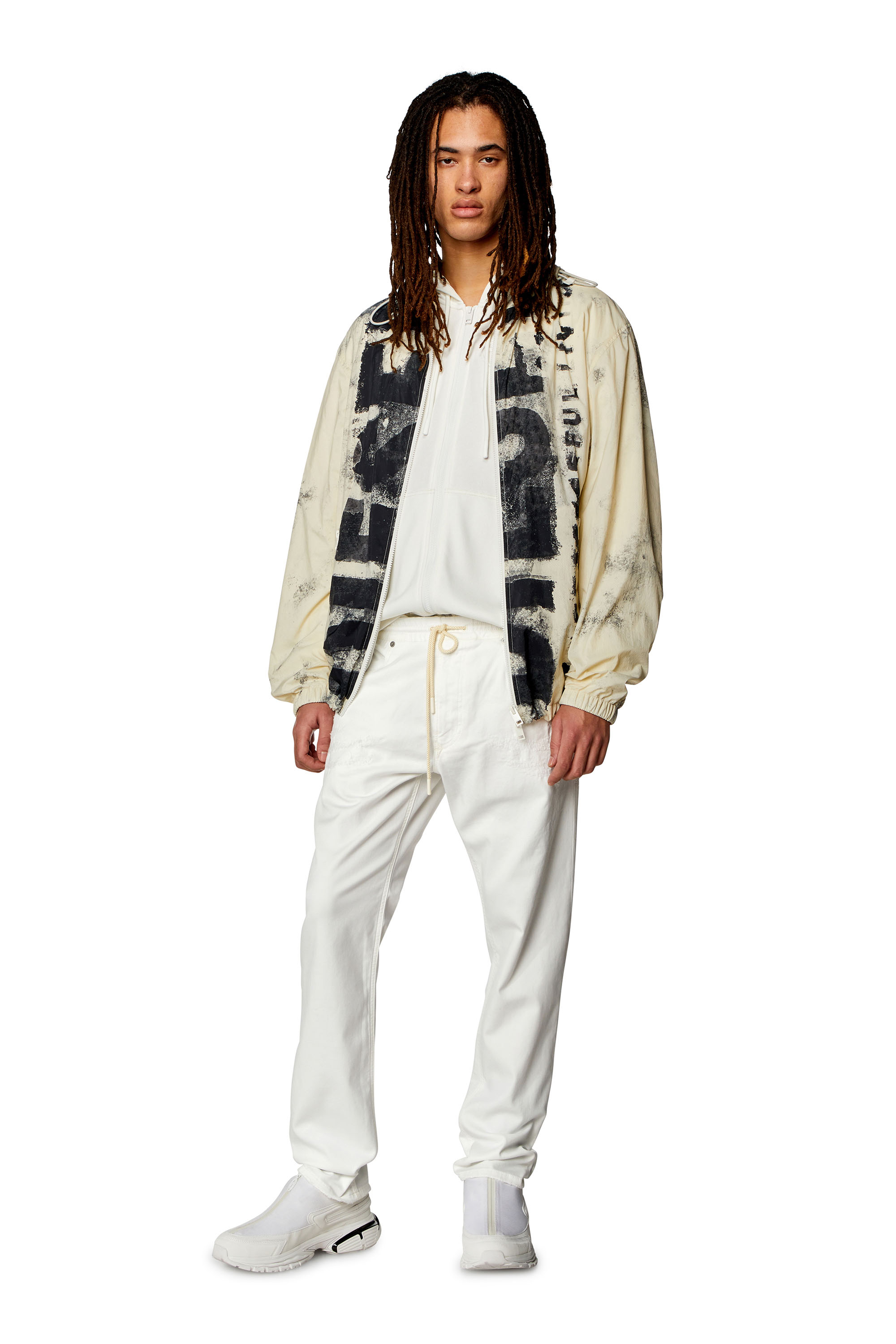 Diesel - Tapered 2030 D-Krooley Joggjeans® 068HV, White - Image 4