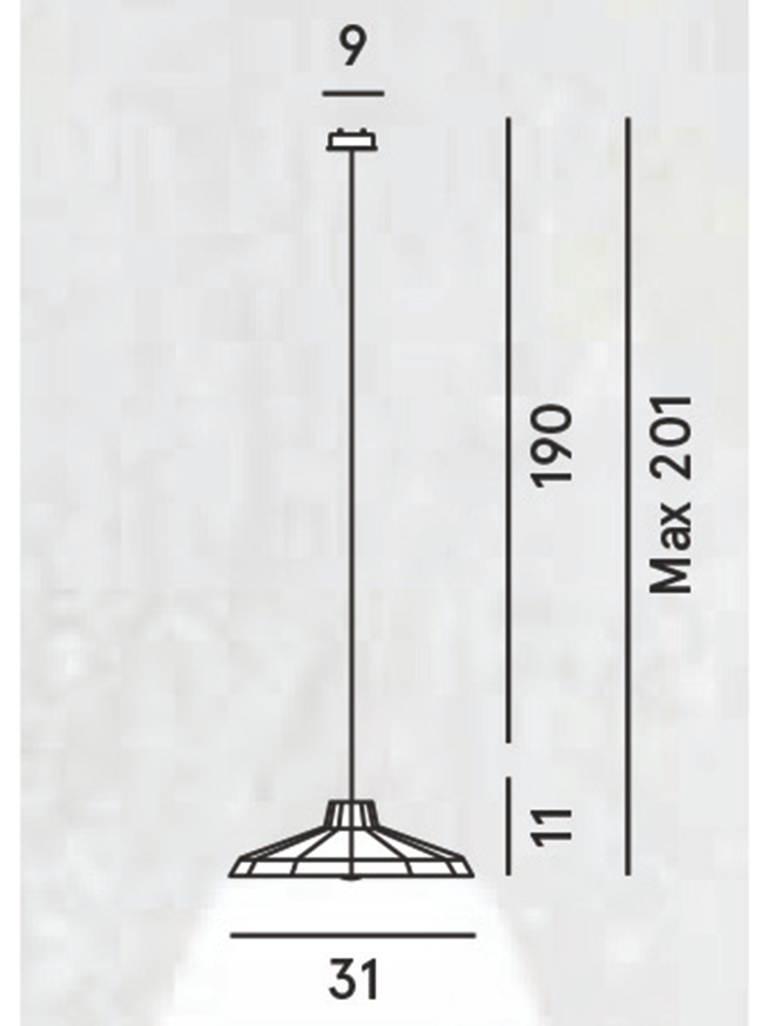 Diesel - MYSTERIO SOSPENSIONE, Unisex's Vintage suspended lighting in Black/Grey - 2