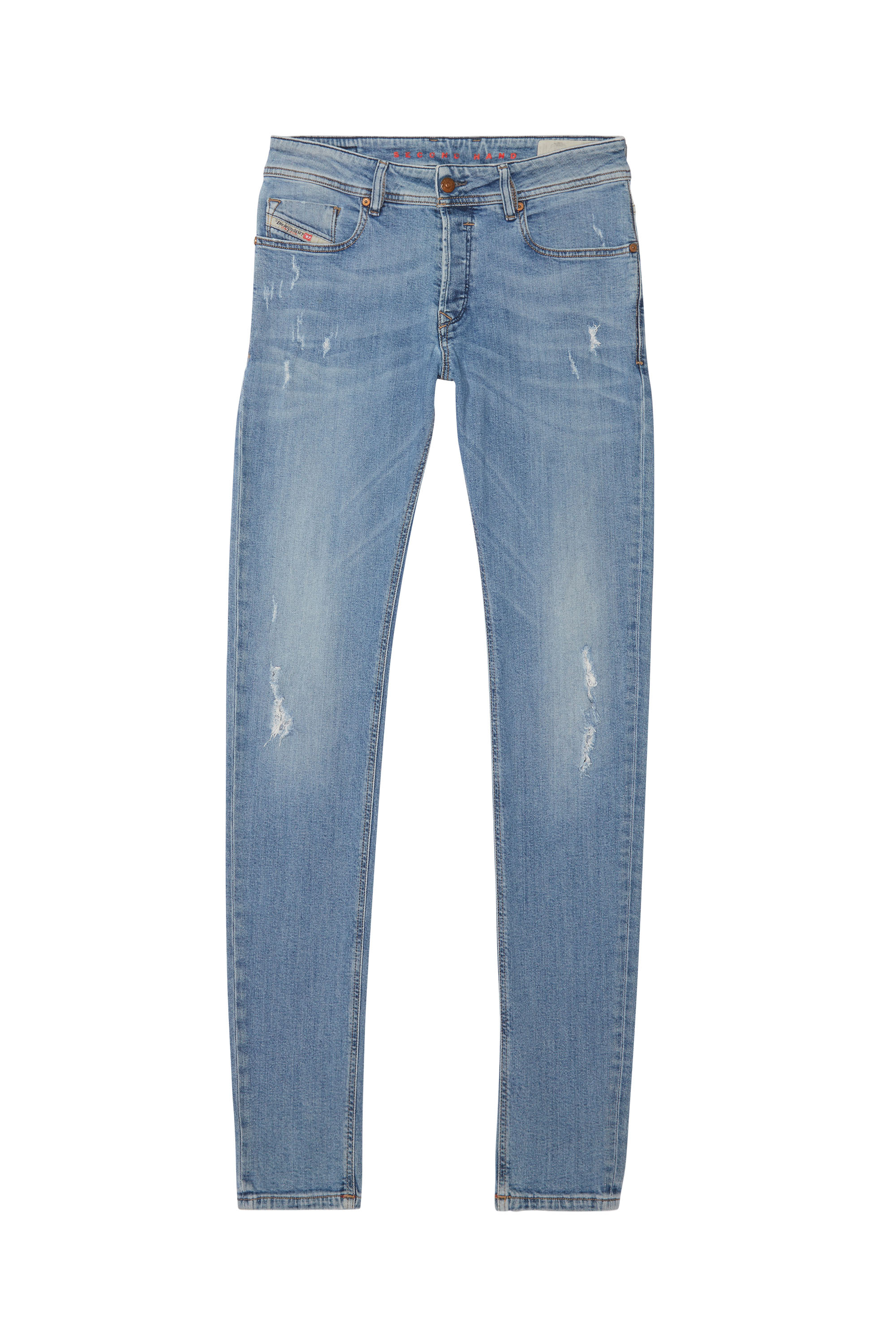 Diesel - SLEENKER, Man's Diesel Man - Jeans Medium blue in Medium blue - 1