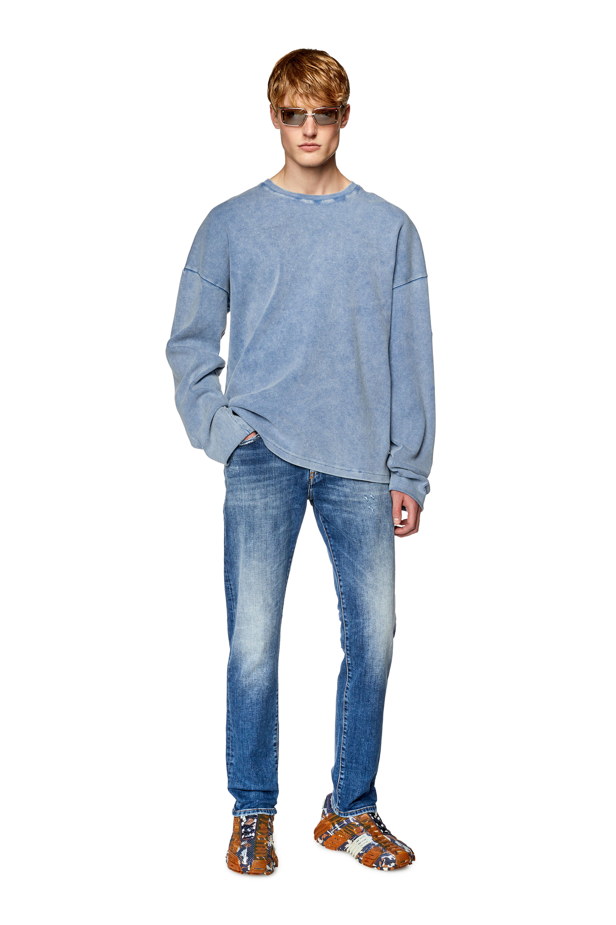 Diesel - Slim Jeans 2019 D-Strukt 09G32, Medium blue - Image 4
