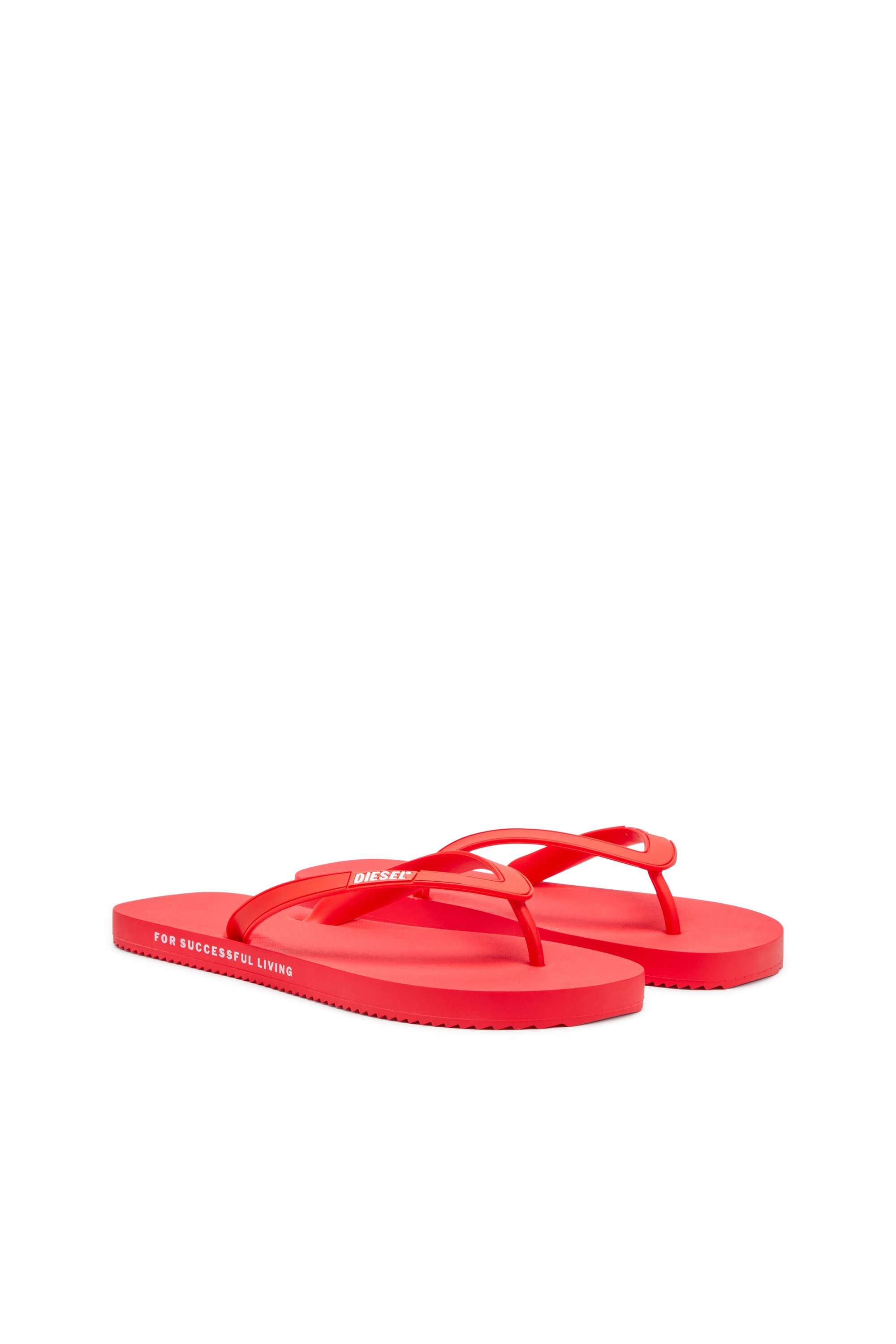 Diesel - SA-RIO W, Woman's Rubber flip-flops in Red - 2