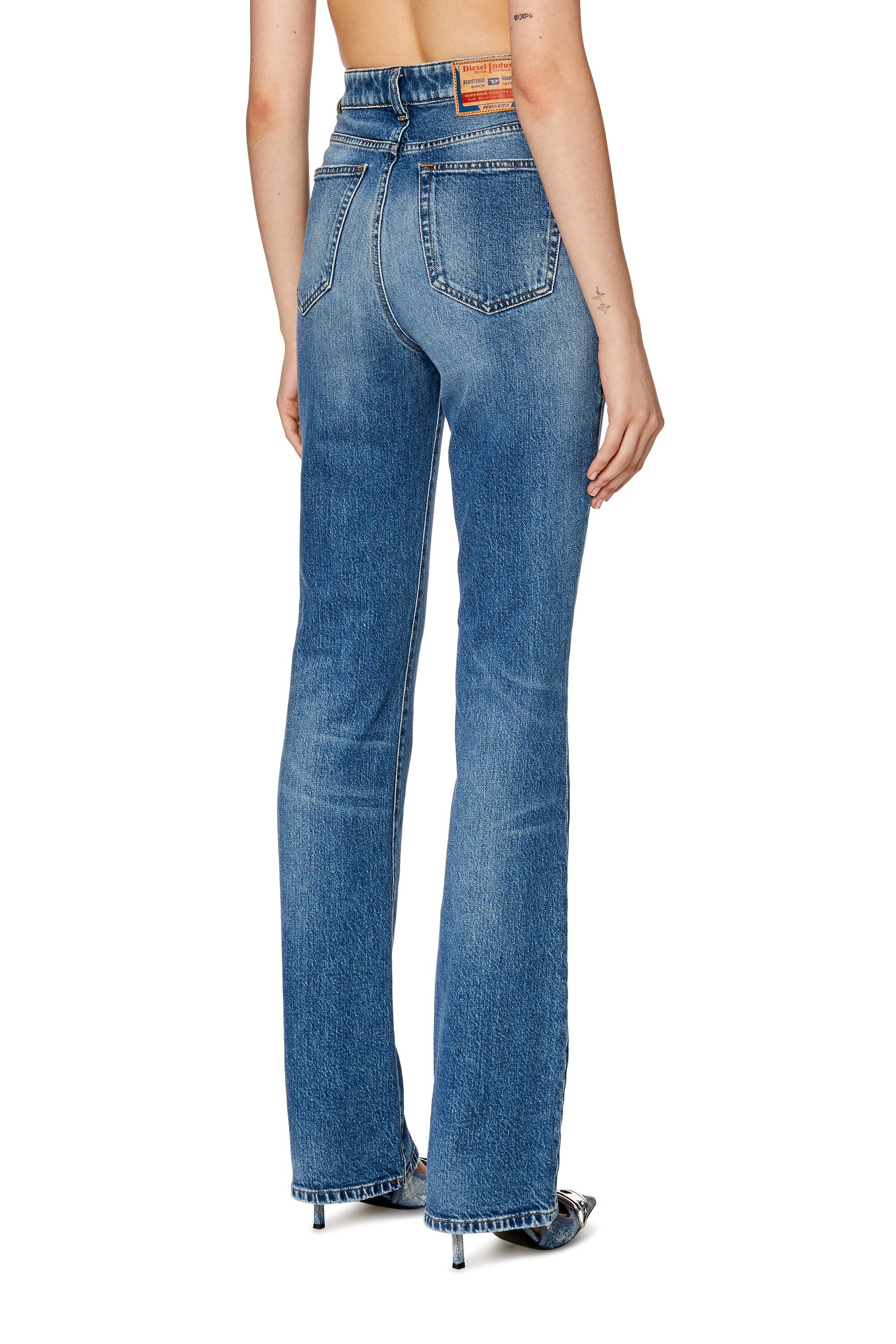 Diesel - Bootcut and Flare Jeans 2003 D-Escription 007P9, Medium blue - Image 2
