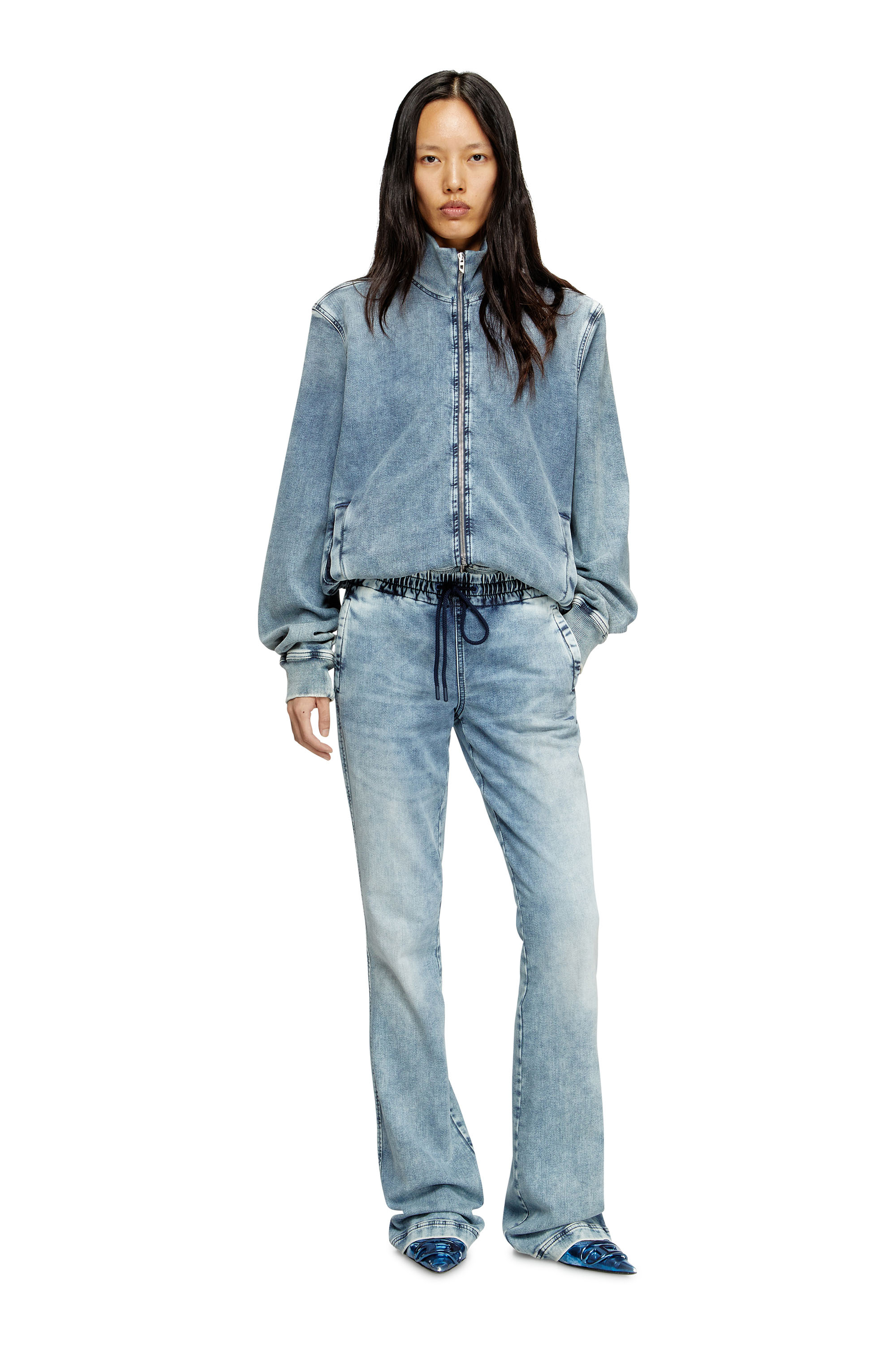 Diesel - Woman's Bootcut 2069 D-Ebbey Joggjeans® 09M32, Light Blue - 1