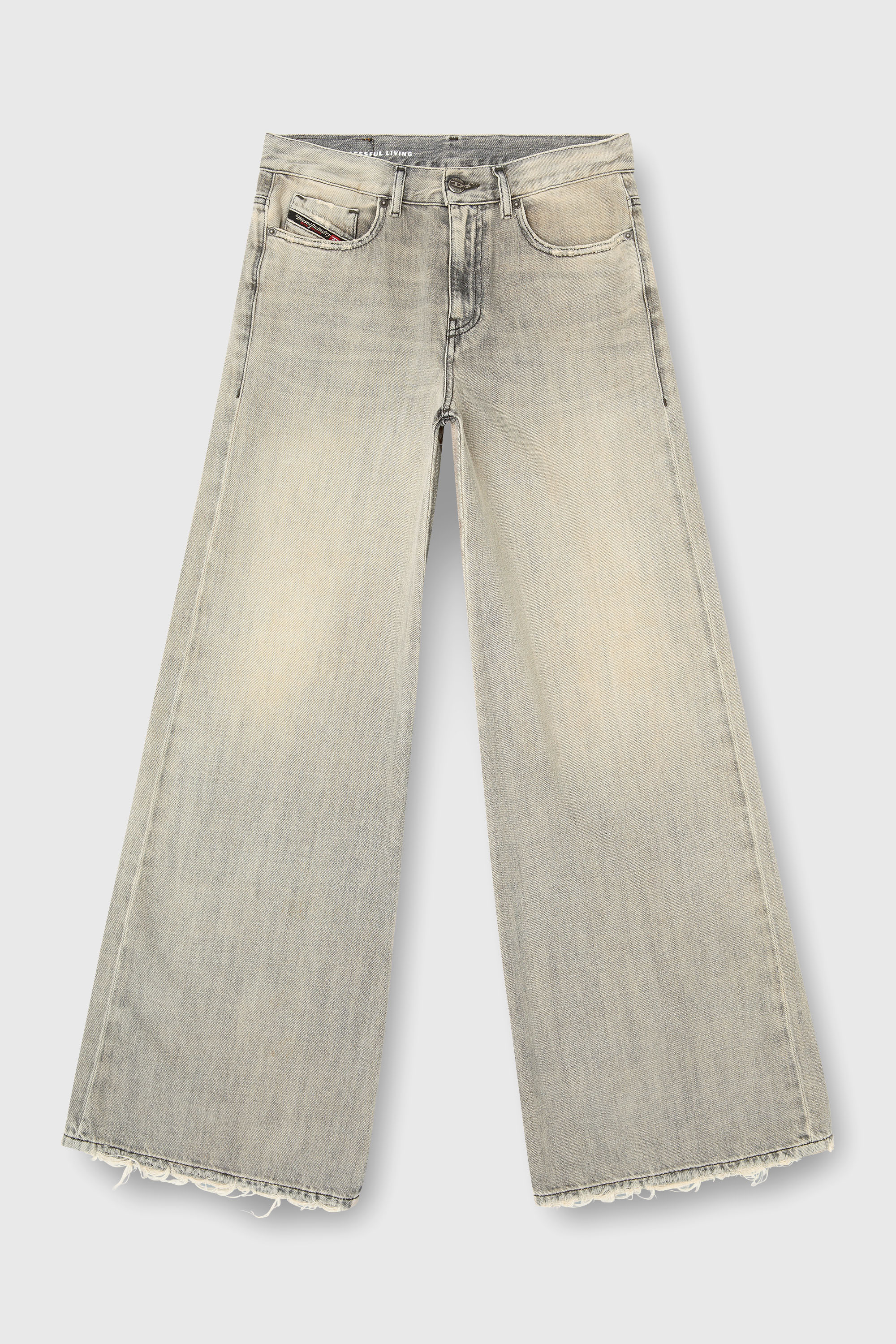 Diesel - Woman's Flare Jeans 1978 D-Akemi 068RU, Grey - 2