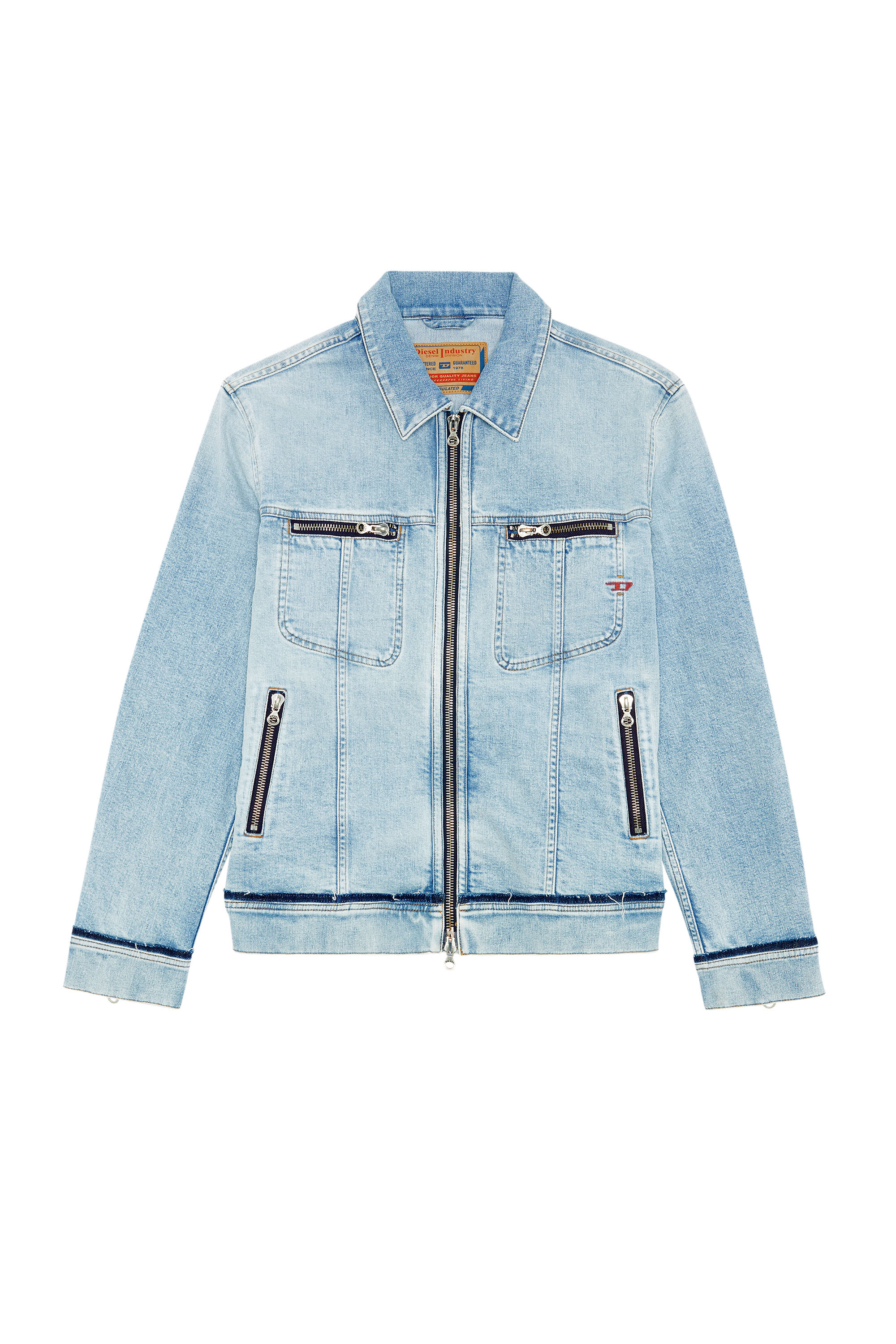 Diesel - D-BARCY-RE, Light Blue - Image 3