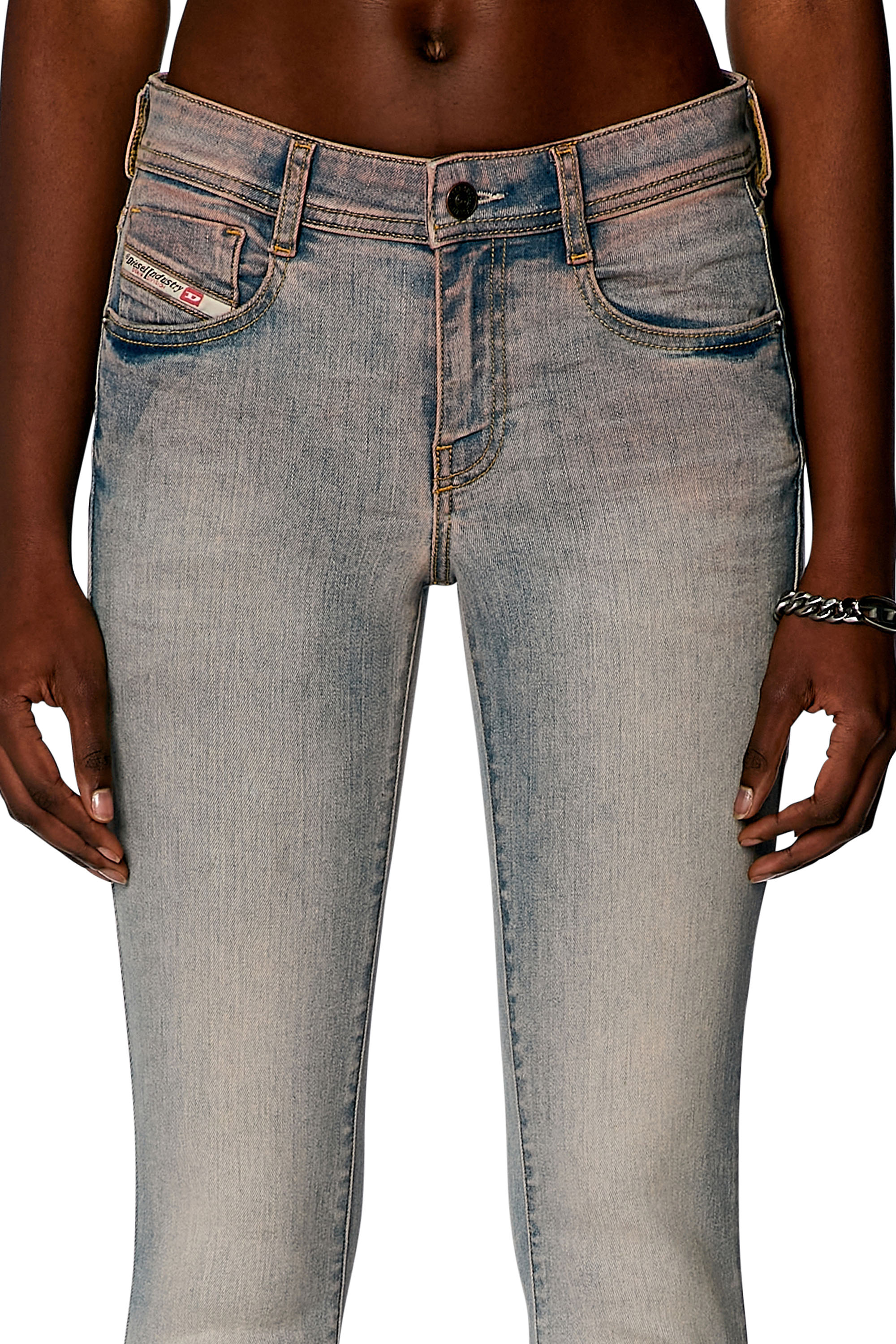 Diesel - Bootcut and Flare Jeans 1969 D-Ebbey 0PFAT, Light Blue - Image 4
