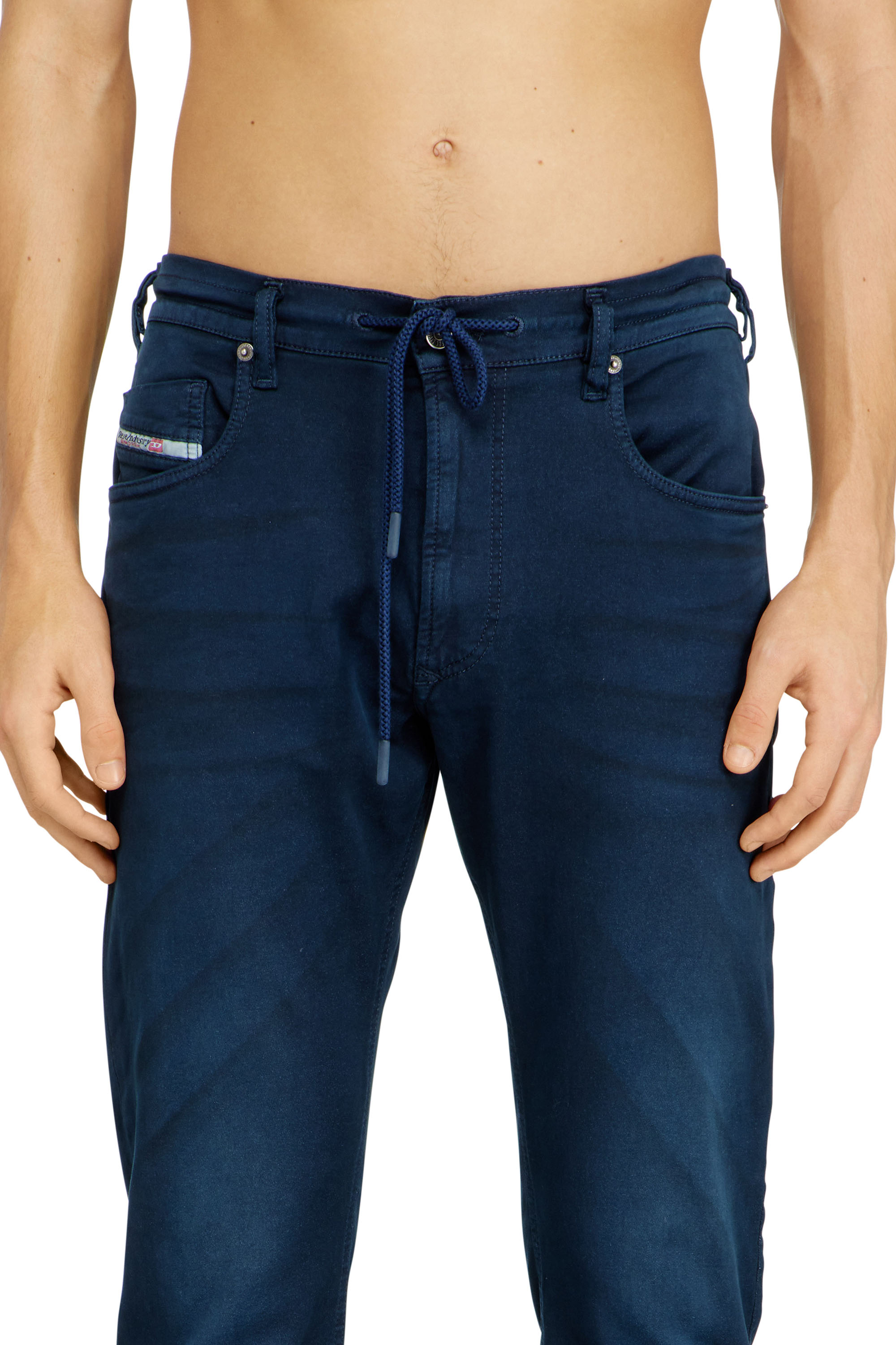 Diesel - Man's Regular 2032 D-Krooley Joggjeans&reg; 0670M, Blue - 5