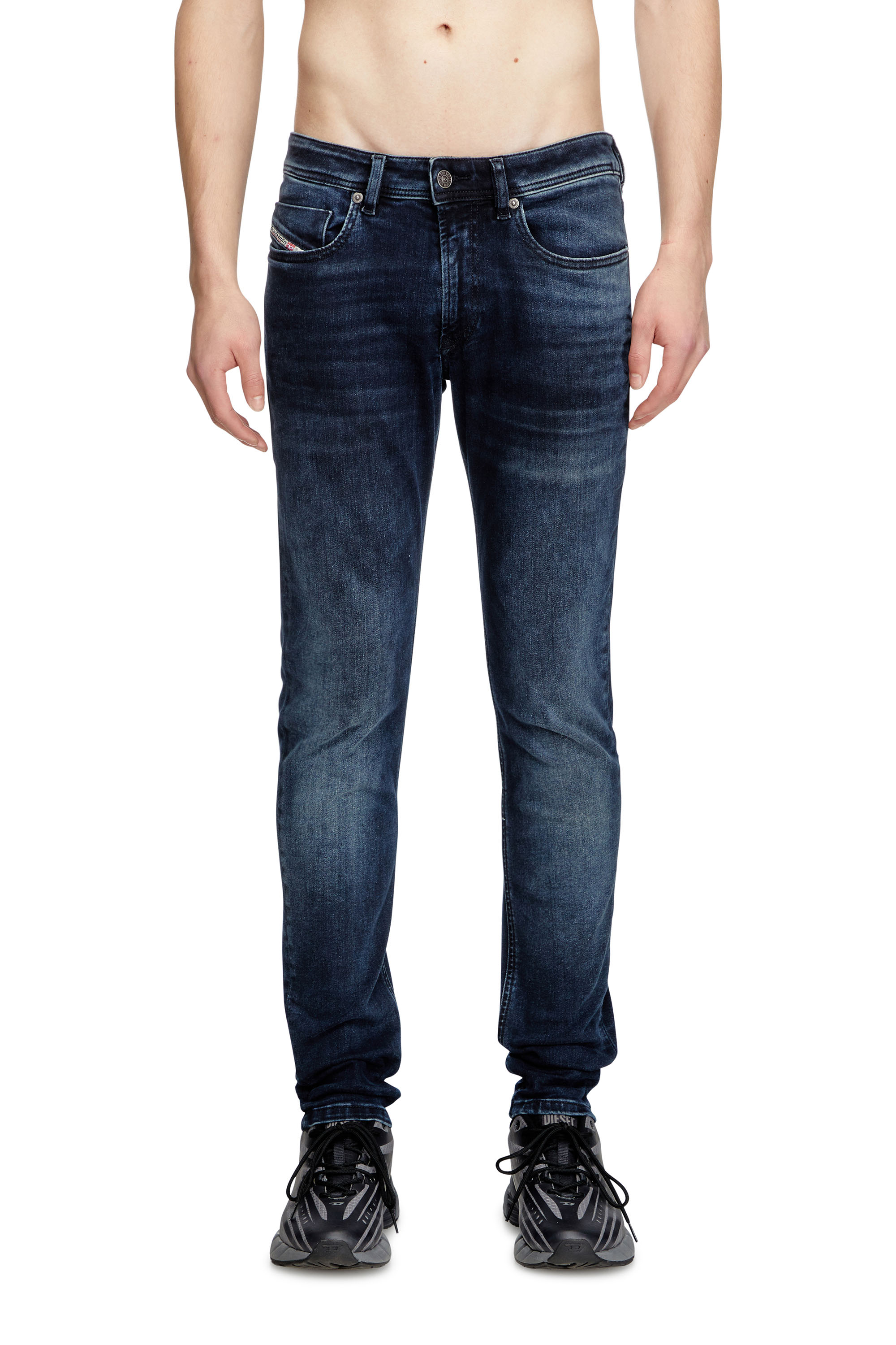 Diesel - Man's Skinny Jeans 1979 Sleenker 0ENAR, Dark Blue - 1