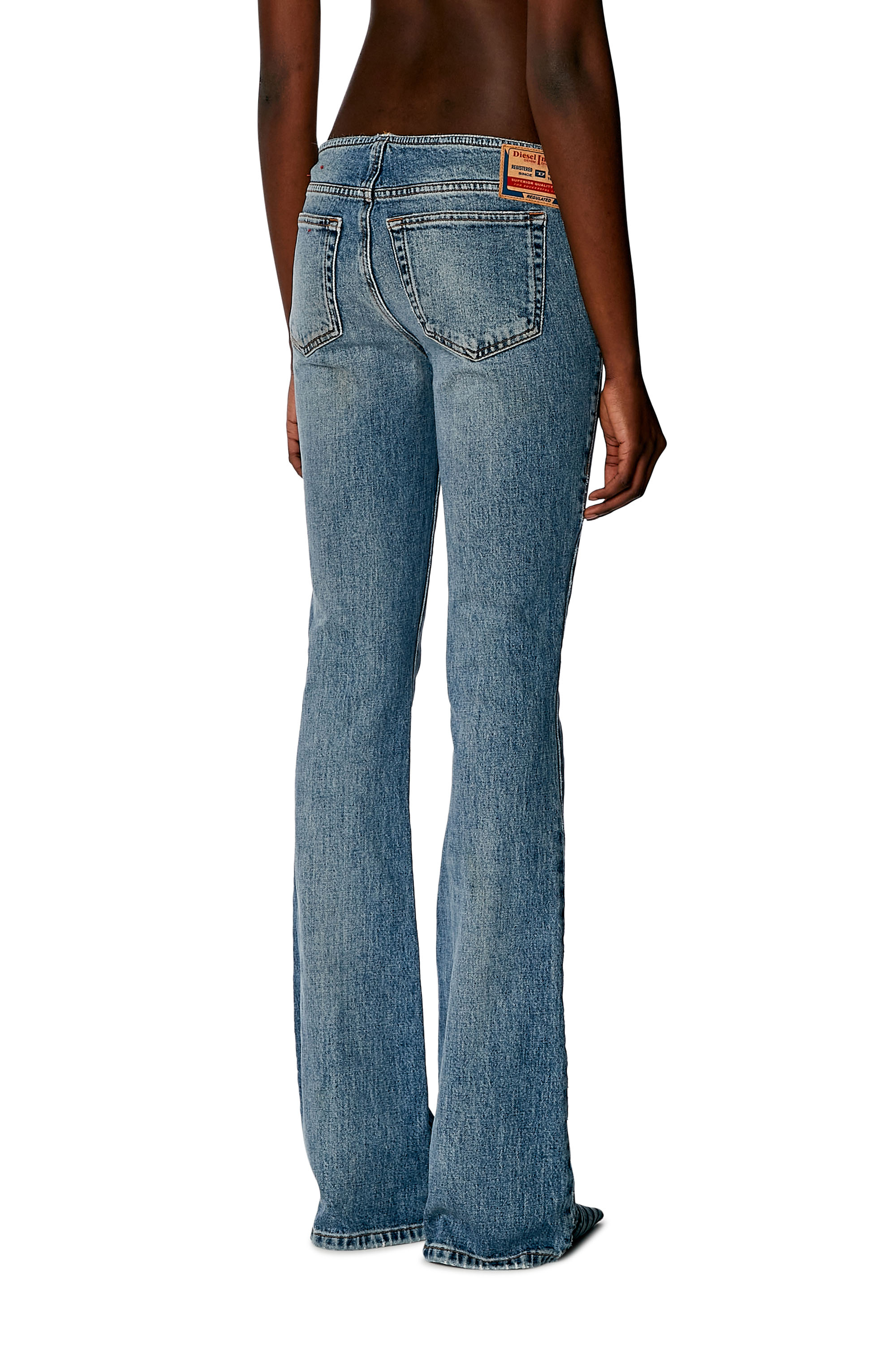 Diesel - Bootcut and Flare Jeans 1969 D-Ebbey 0DQAD, Light Blue - Image 2