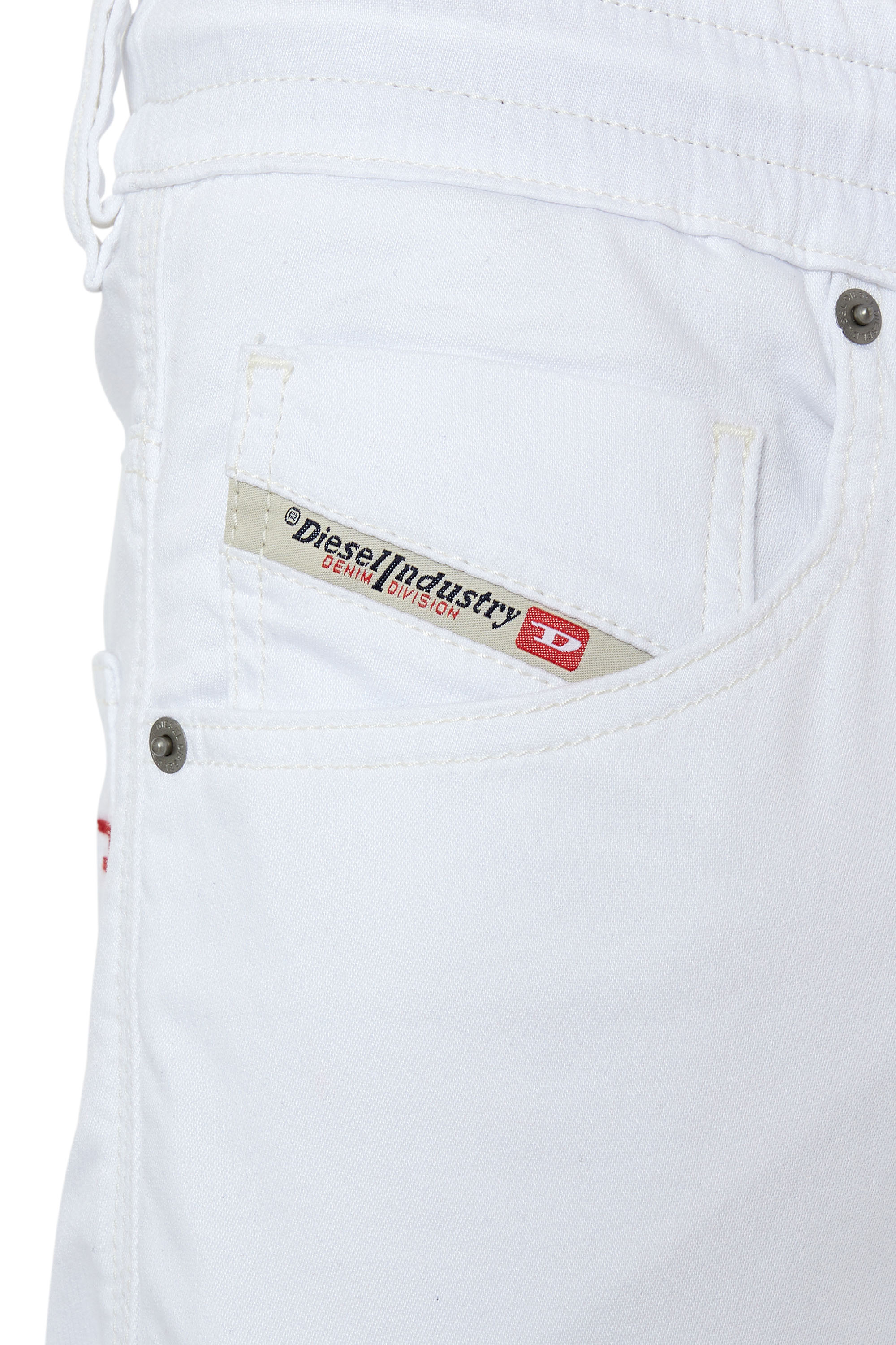 Diesel - Tapered Krooley JoggJeans® 0684U, White - Image 3