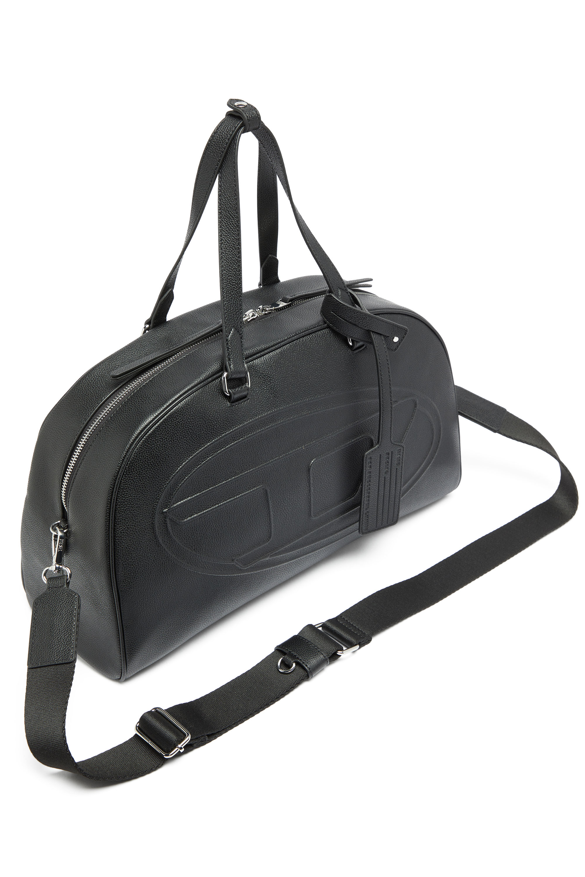 Women's 1DR Dome - Leather travel bag with Oval D logo | Black