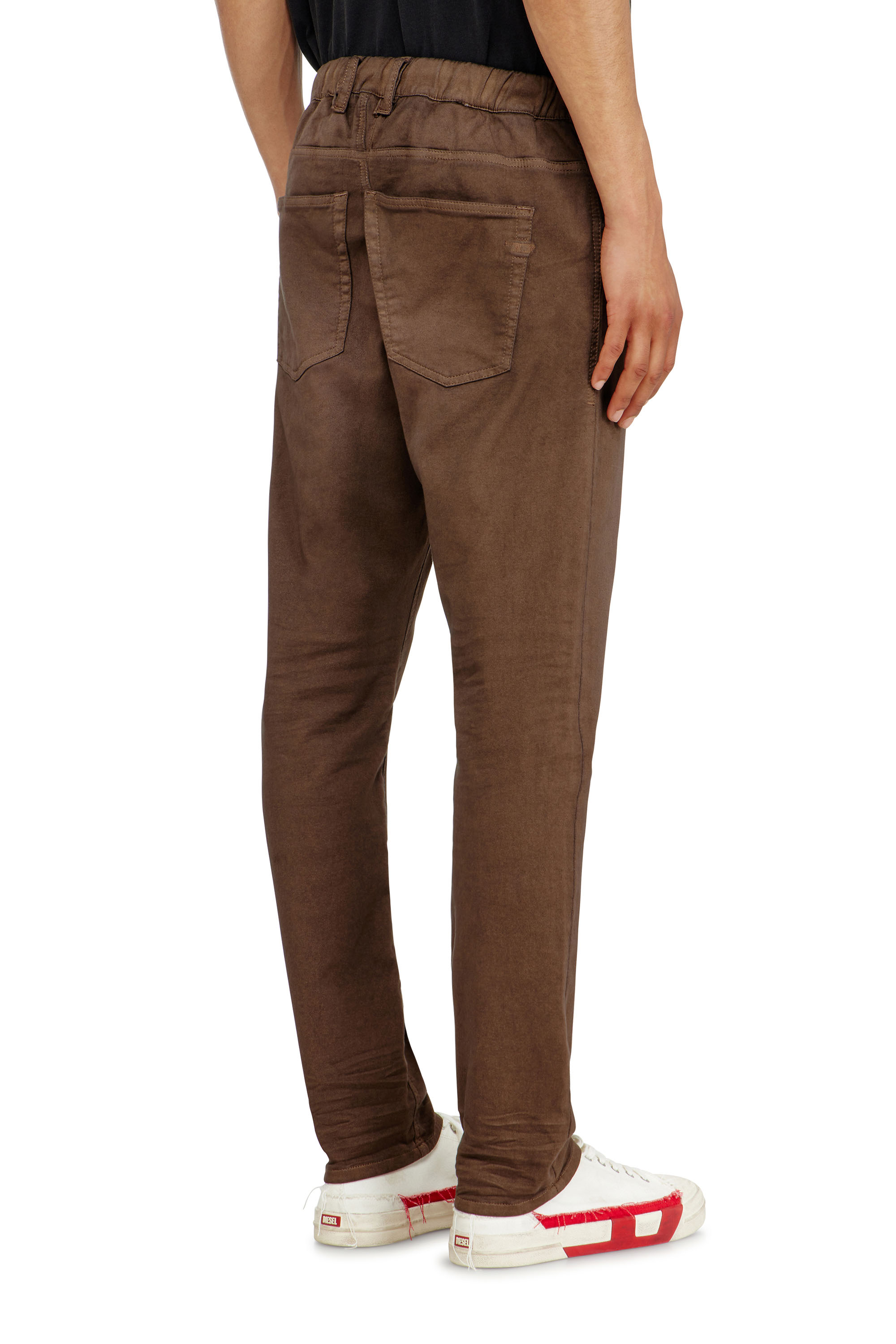 Diesel - Man's Regular 2032 D-Krooley-BW Joggjeans&reg; 0670M, Brown - 4