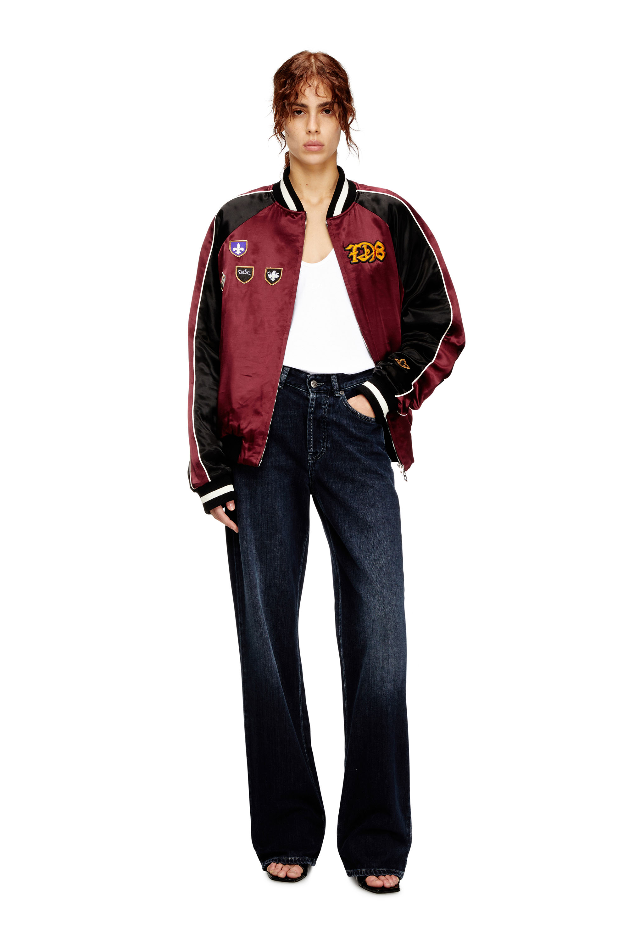 Diesel - Woman's Regular Jeans 1971 D-Sent 09Q19, Dark Blue - 2