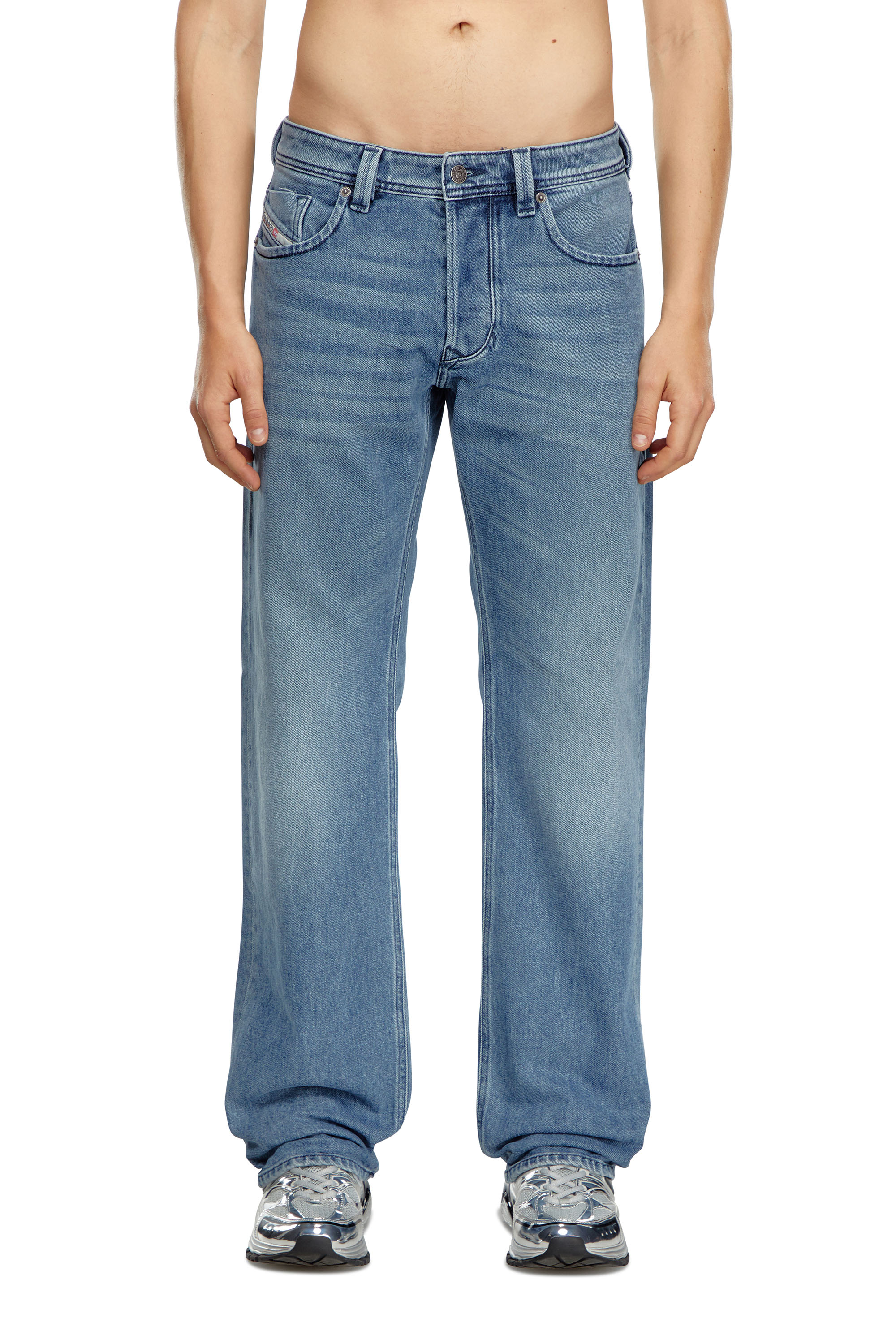 Regular Jeans 1985 Larkee 09H30, Medium blue Diesel - Man's Regular Jeans 1985 Larkee 09H30, Medium blue - 3