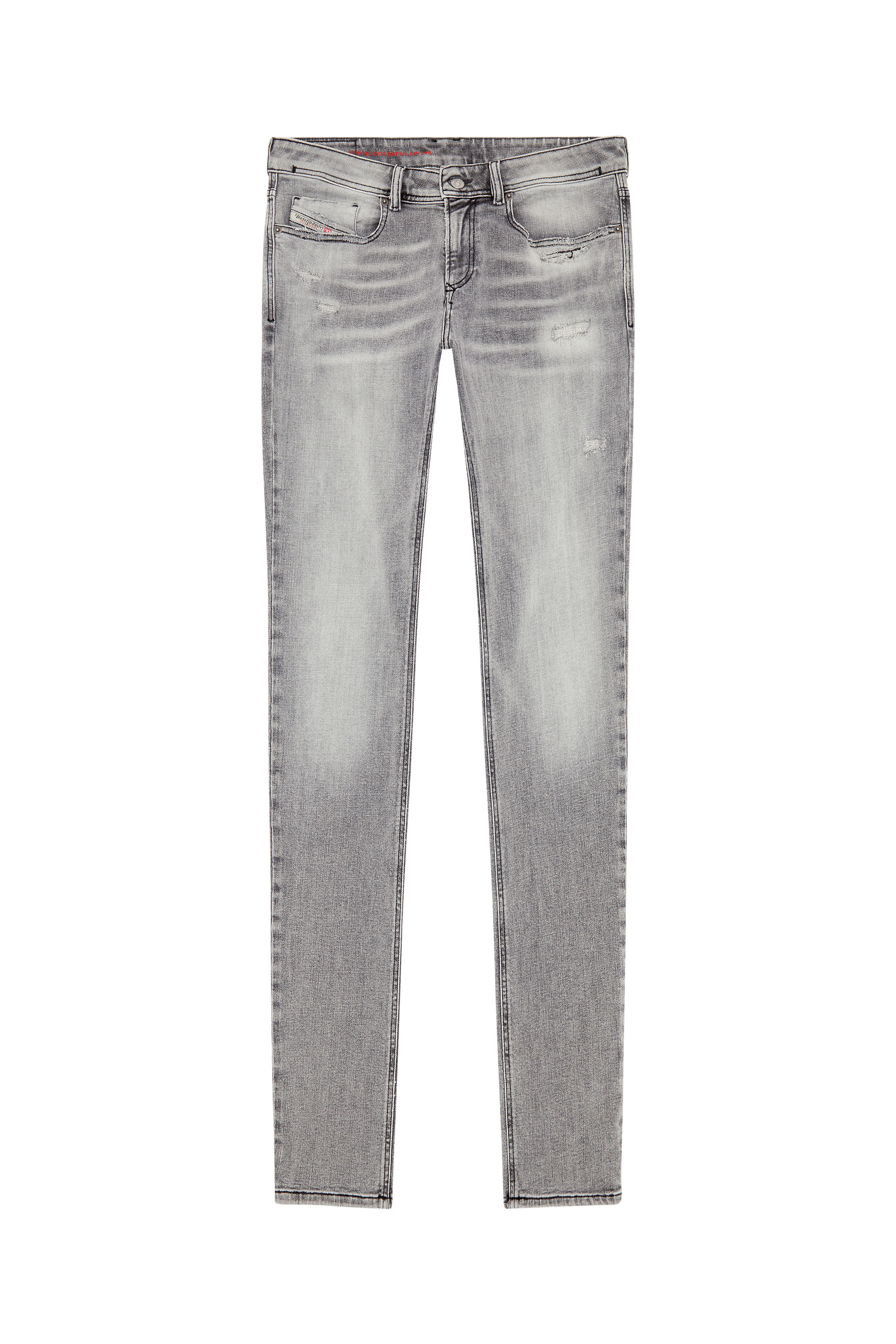 Diesel - Skinny Jeans 1979 Sleenker E9B97, Black/Dark grey - Image 5