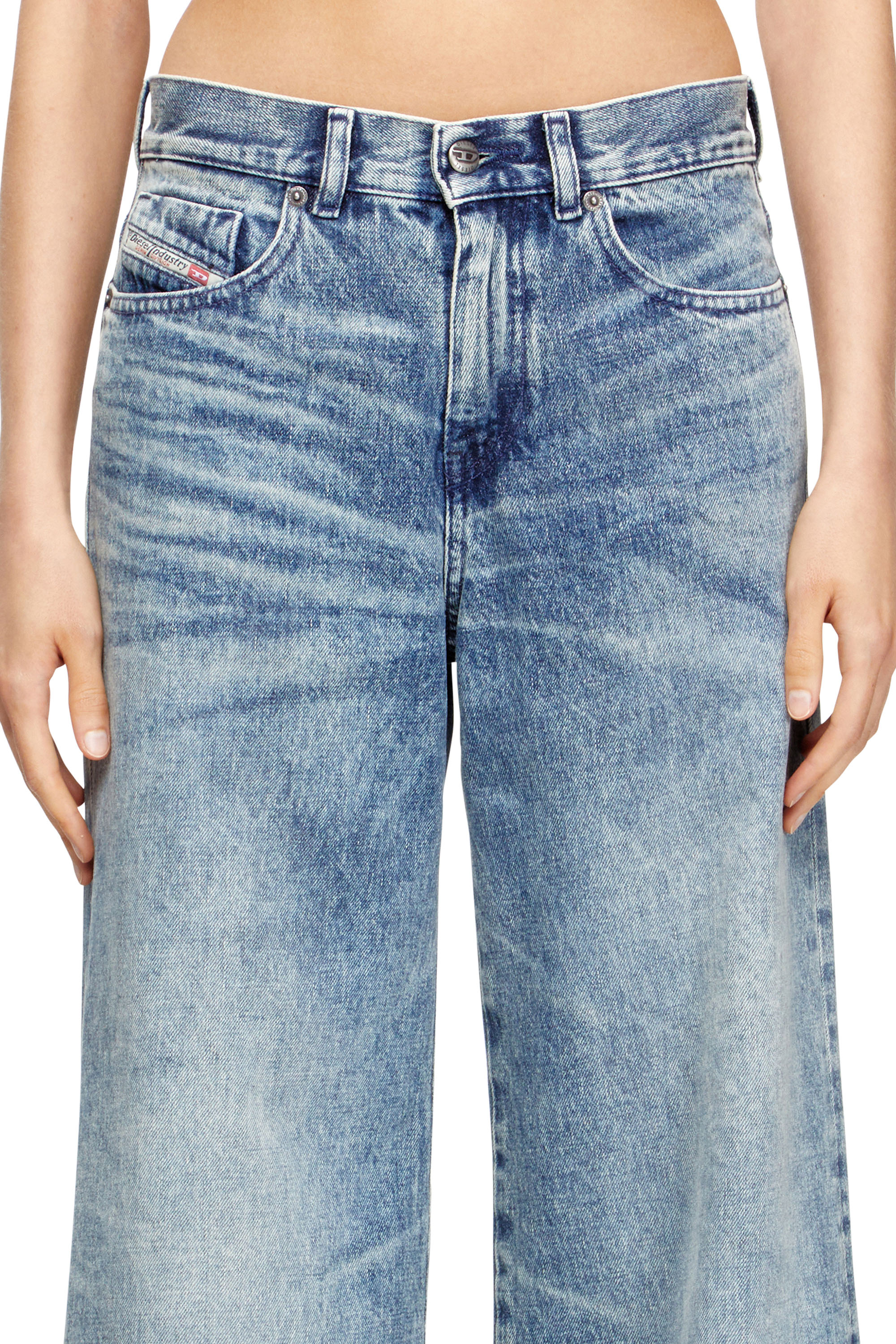 Diesel - Woman's Flare Jeans 1978 D-Akemi 007DA, Light Blue - 5