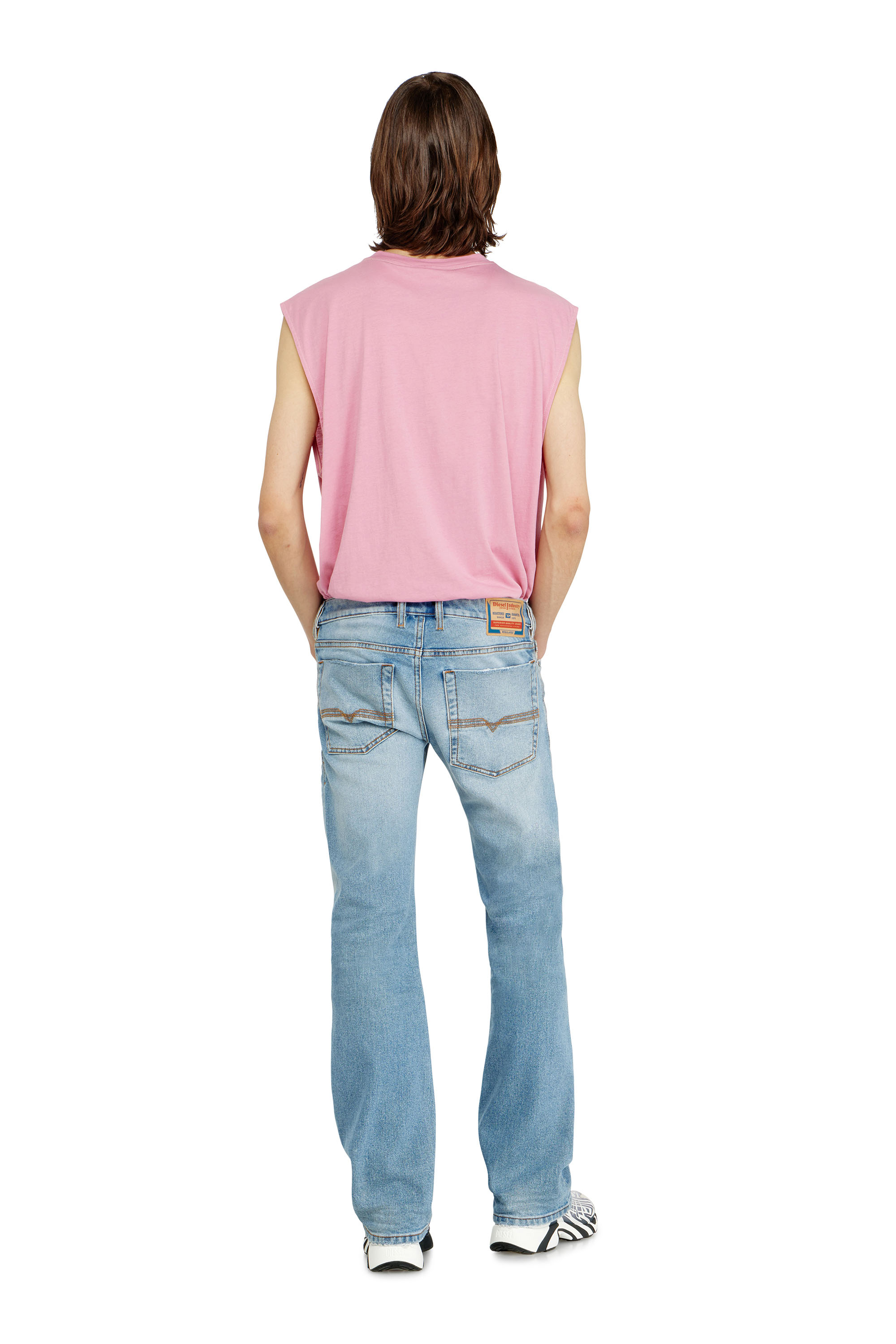 Diesel - Man's Bootcut Jeans 2007 Zatiny 0DBDV, Light Blue - 3