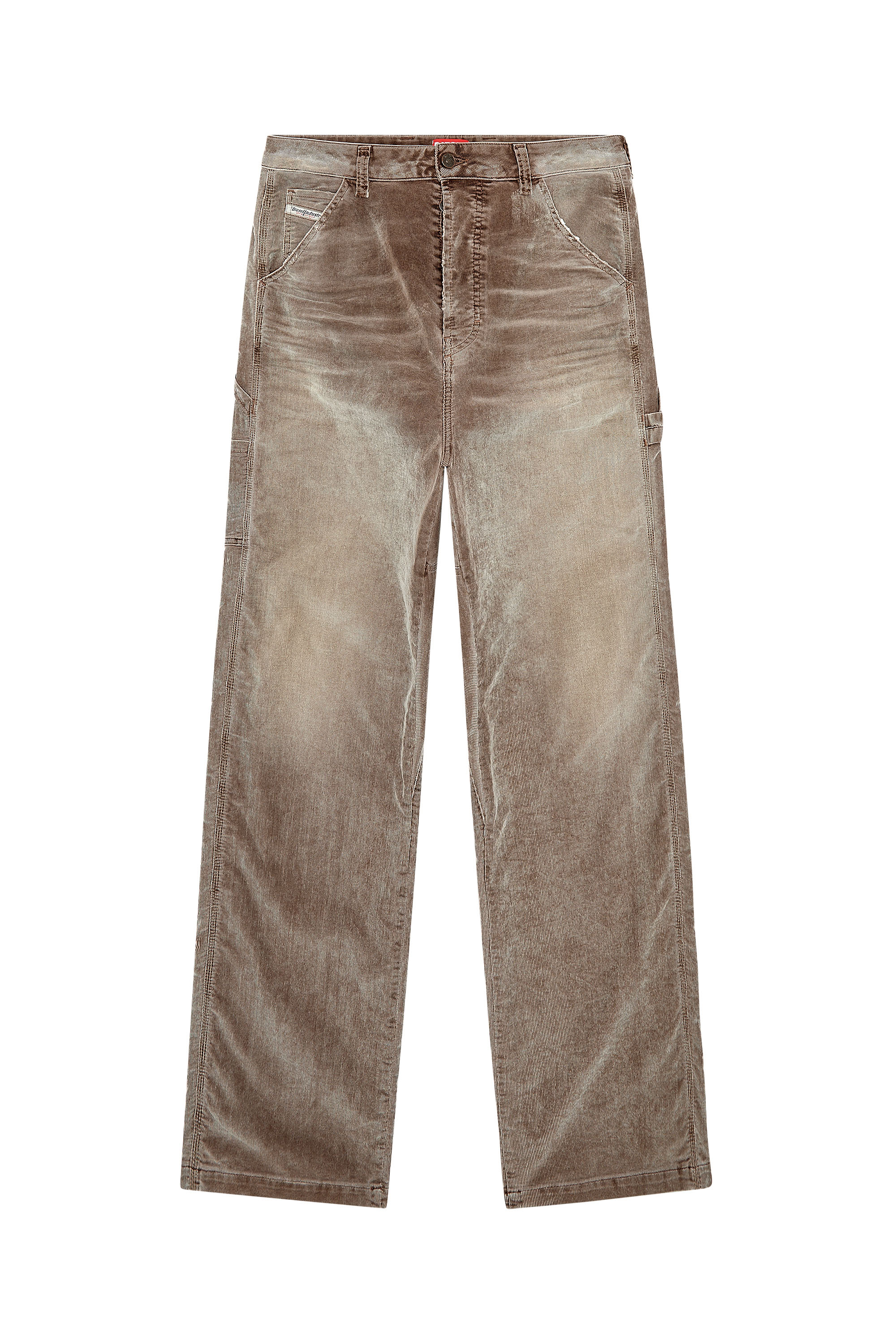 Diesel - Man's Relaxed Jeans D-Livery 068JF, Brown - 2