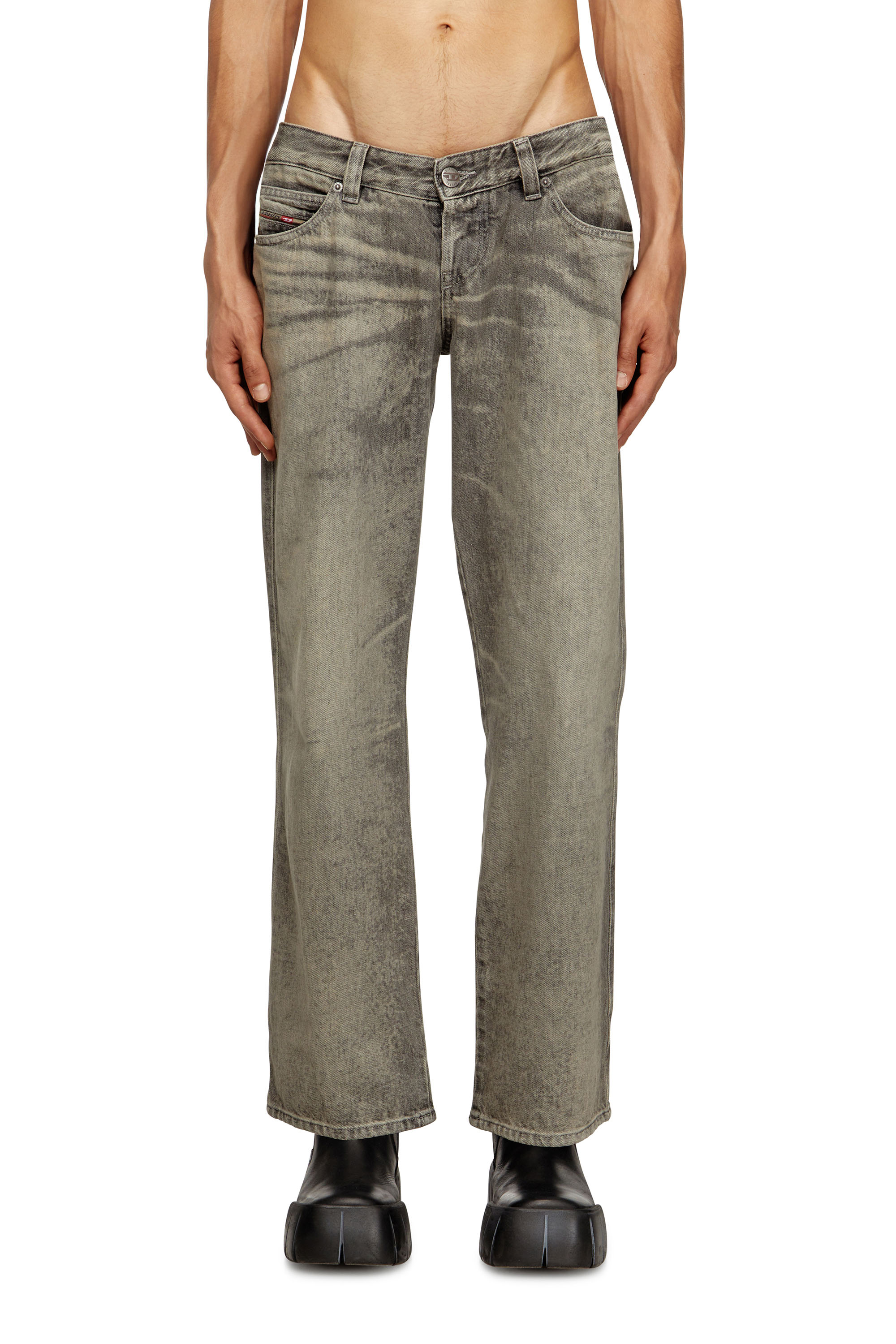 Diesel - Man's Regular Jeans D-Im 007DR, Grey - 3