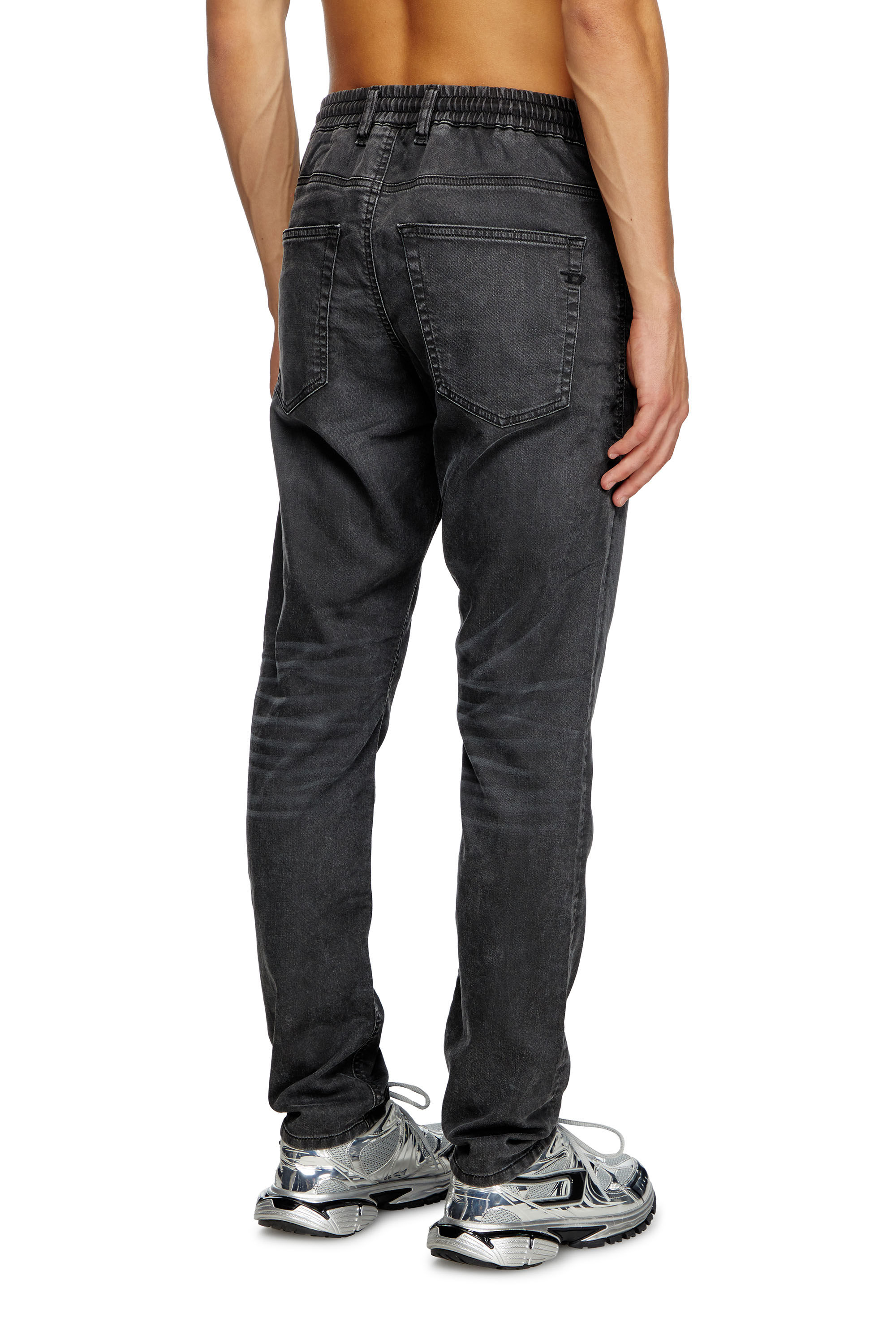 Diesel - Man's Regular 2032 D-Krooley Joggjeans® 09J75, Black - 4