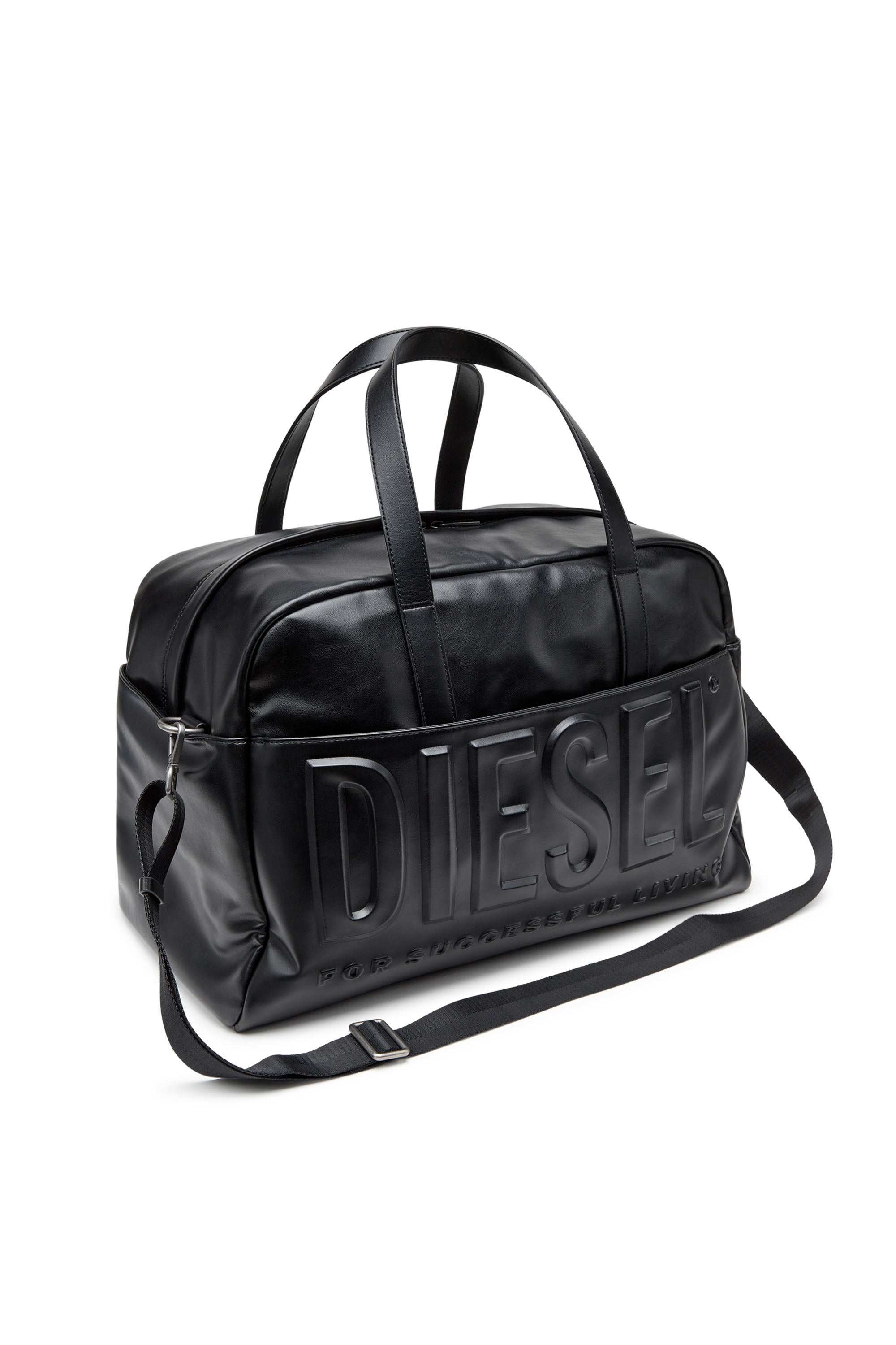 Diesel - DSL 3D DUFFLE L X, Black - Image 5