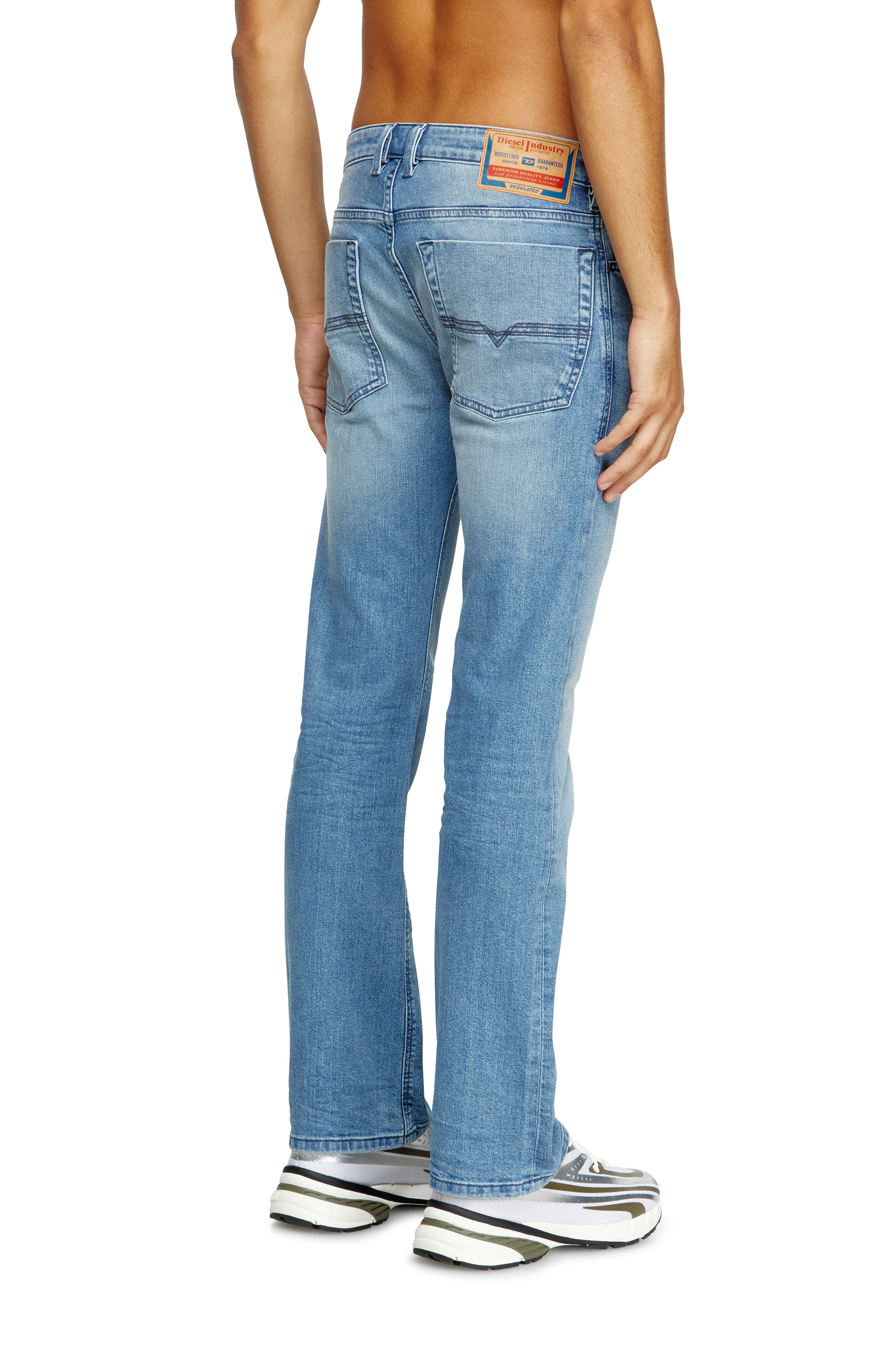 Bootcut Jeans 2007 Zatiny 0GRDI, Light Blue Diesel - Man's Bootcut Jeans 2007 Zatiny 0GRDI, Light Blue - 4