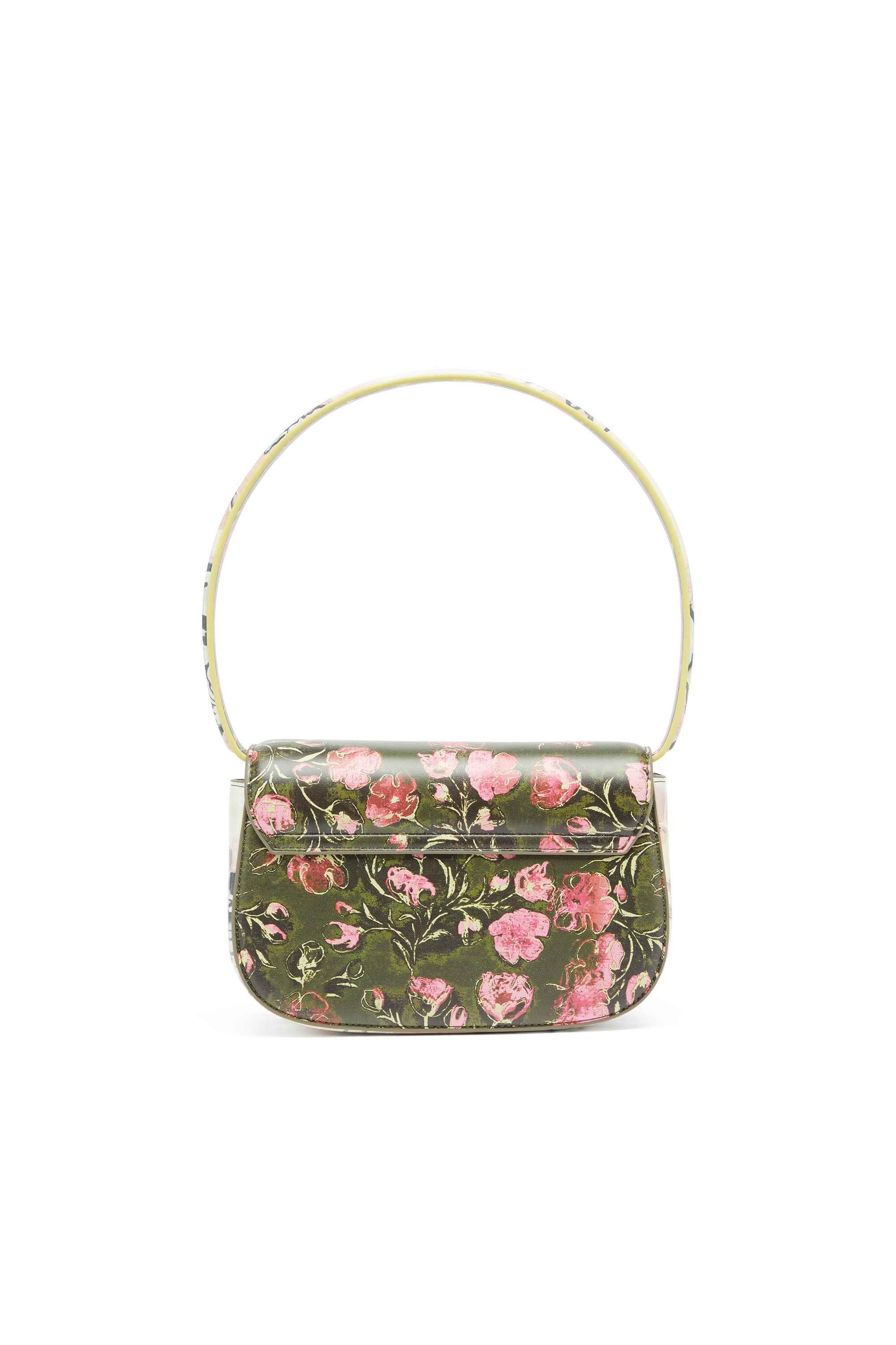 Diesel - 1DR, Woman's 1DR-Iconic shoulder bag with floral print in Multicolor - 3
