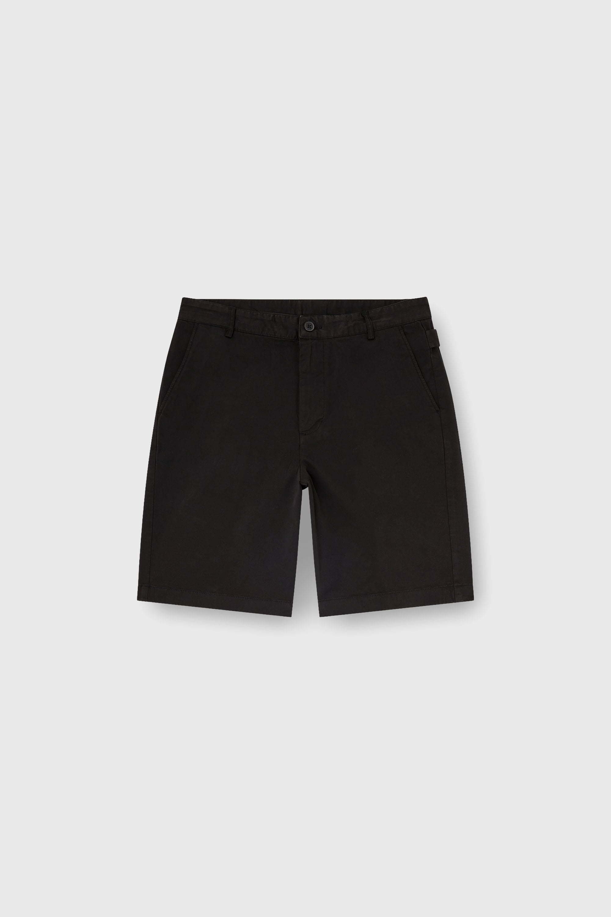 Diesel - P-LARS-SHORT-VIL-T92, Man's Cotton shorts with tonal Oval D logo in Black - 2