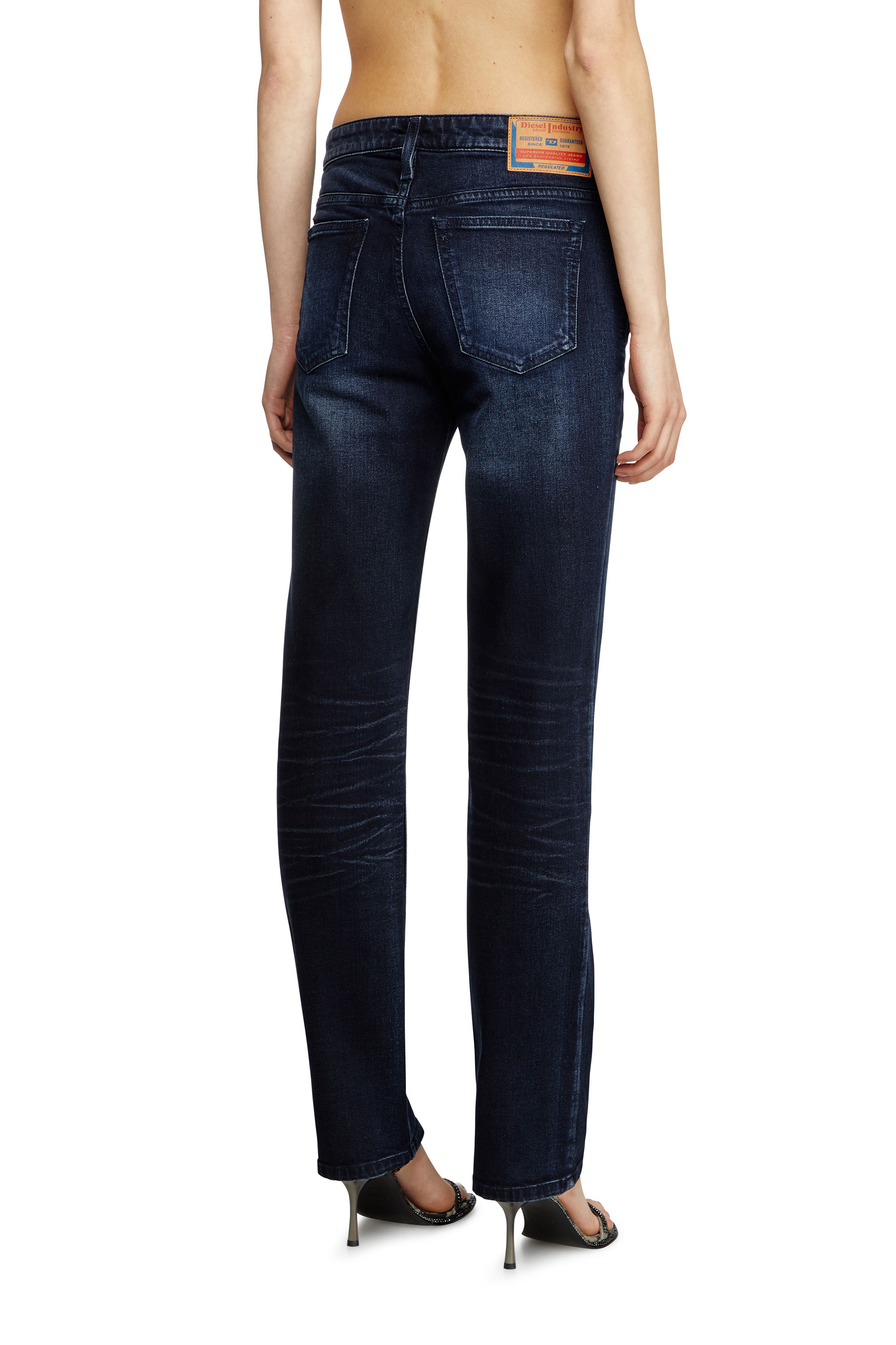 Diesel - Woman's Regular Jeans 1989 D-Mine 0BMBX, Dark Blue - 3