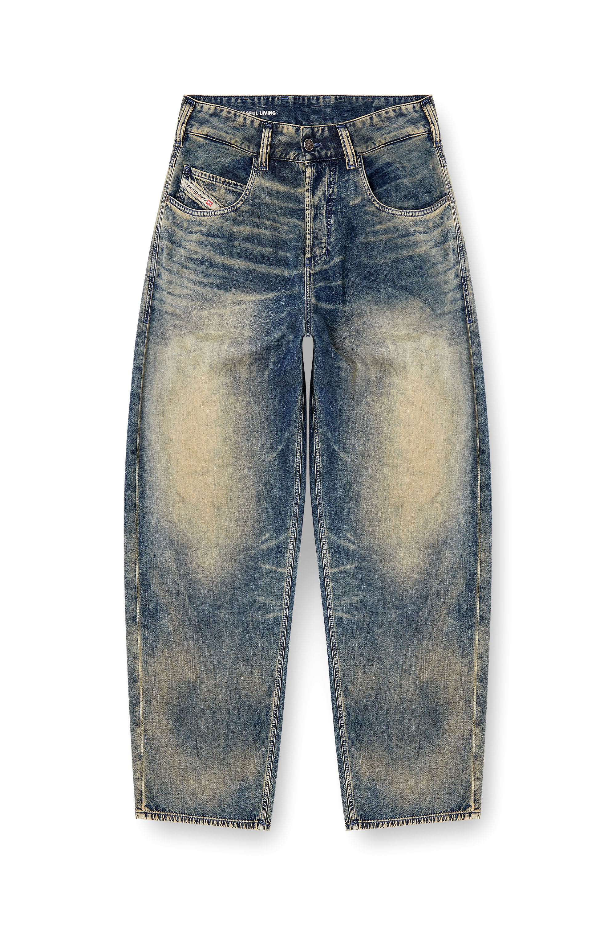 Relaxed Jeans 1997 D-Enim-M 0CEBB, Medium blue Diesel - Man's Relaxed Jeans 1997 D-Enim-M 0CEBB, Medium blue - 2
