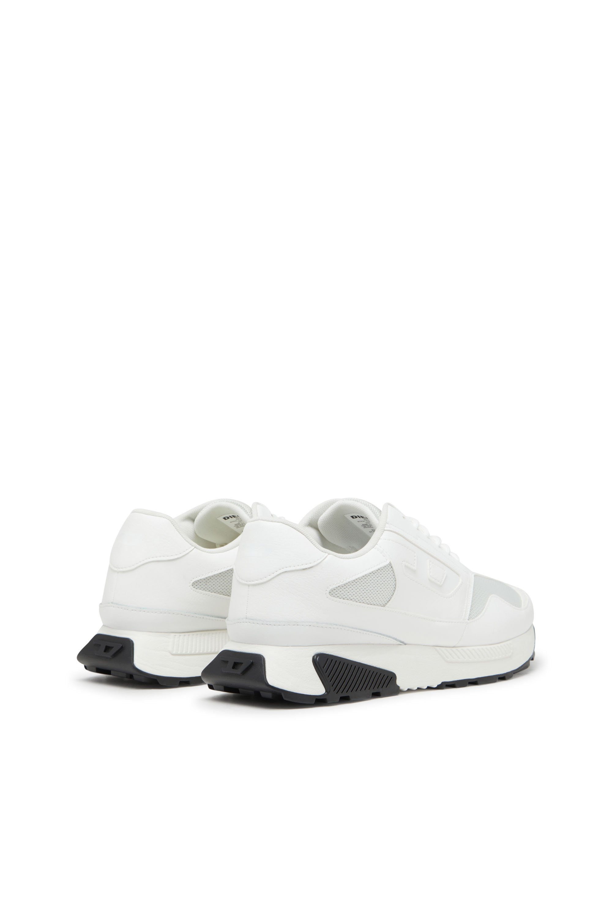 Diesel - S-TAME-D RUNNING, Man's S-Tame-D-Sneakers in mesh, suede and PU in White - 3