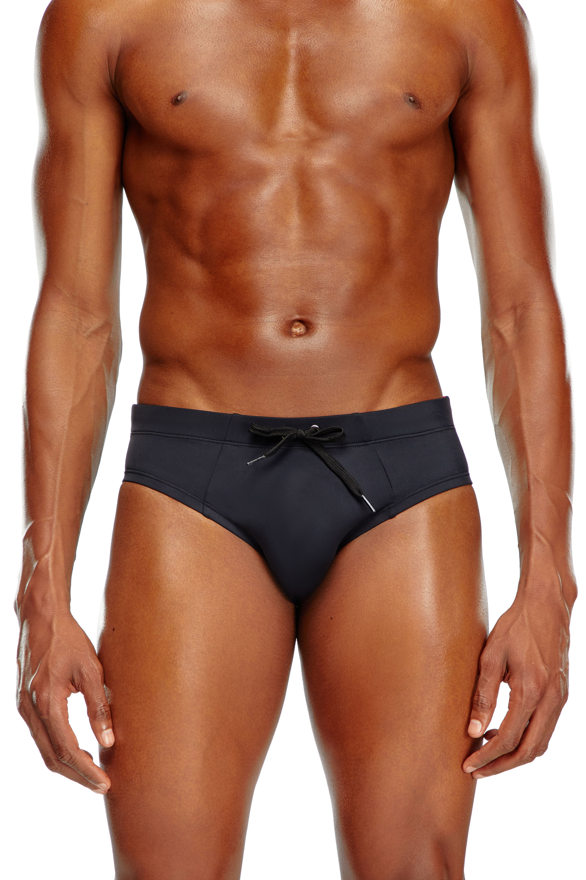 BMBR-ALFIE, Black/Red - Swim briefs