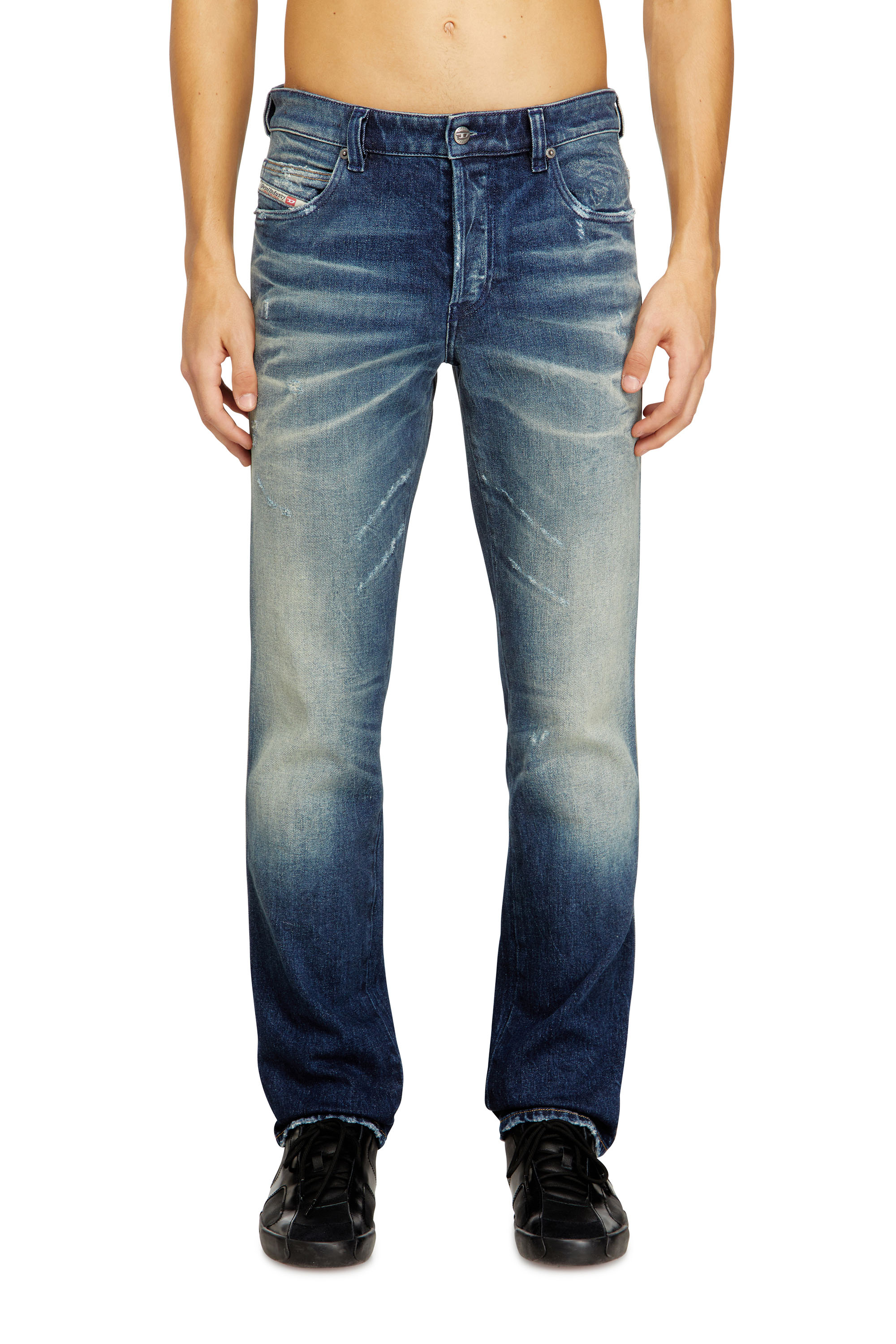 Diesel - Man's Slim Jeans 1993 D-Vyl 007CA, Dark Blue - 3