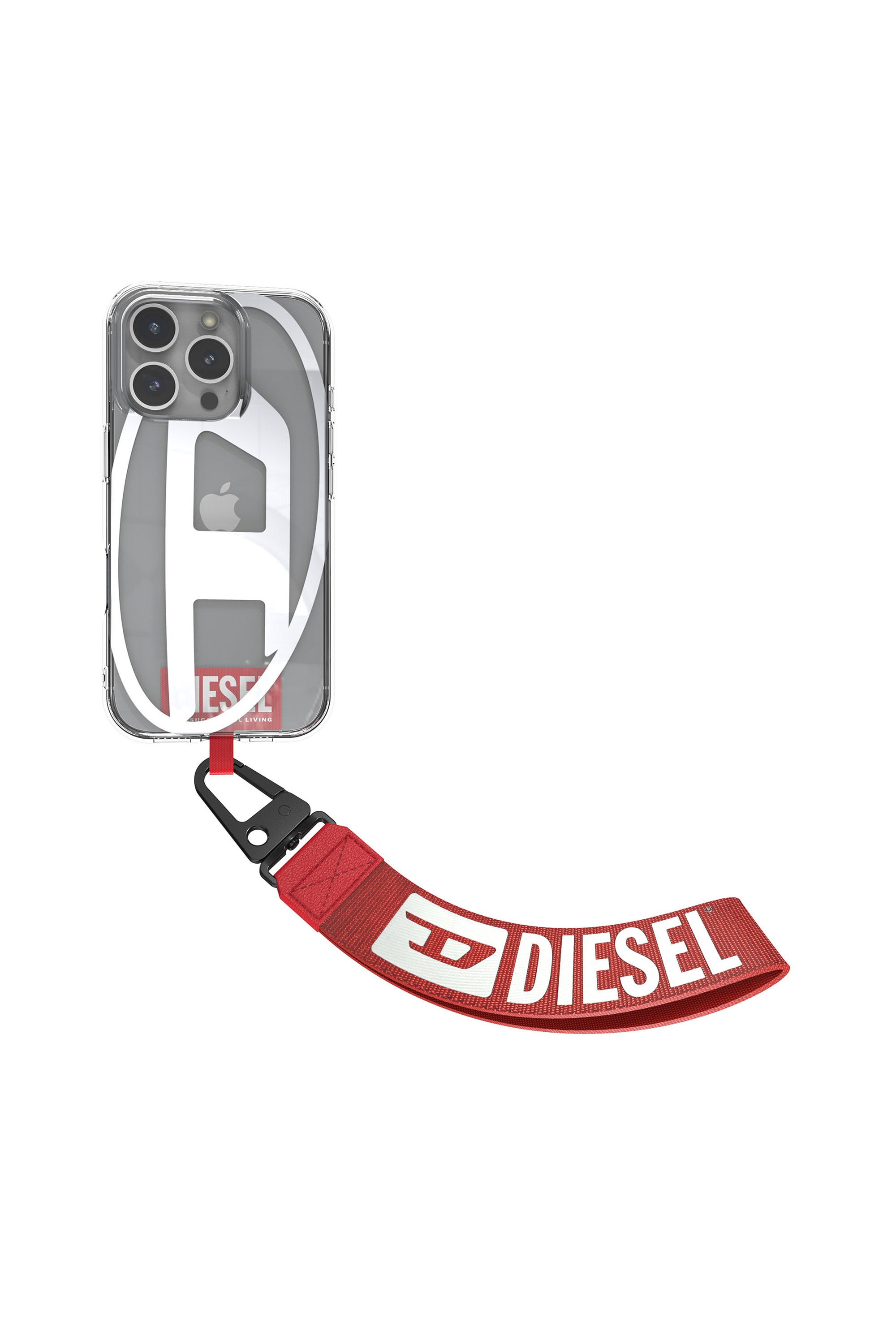 Diesel - 60192 WRIST STRAP, Unisex's Universal Wrist Strap in Red - 3