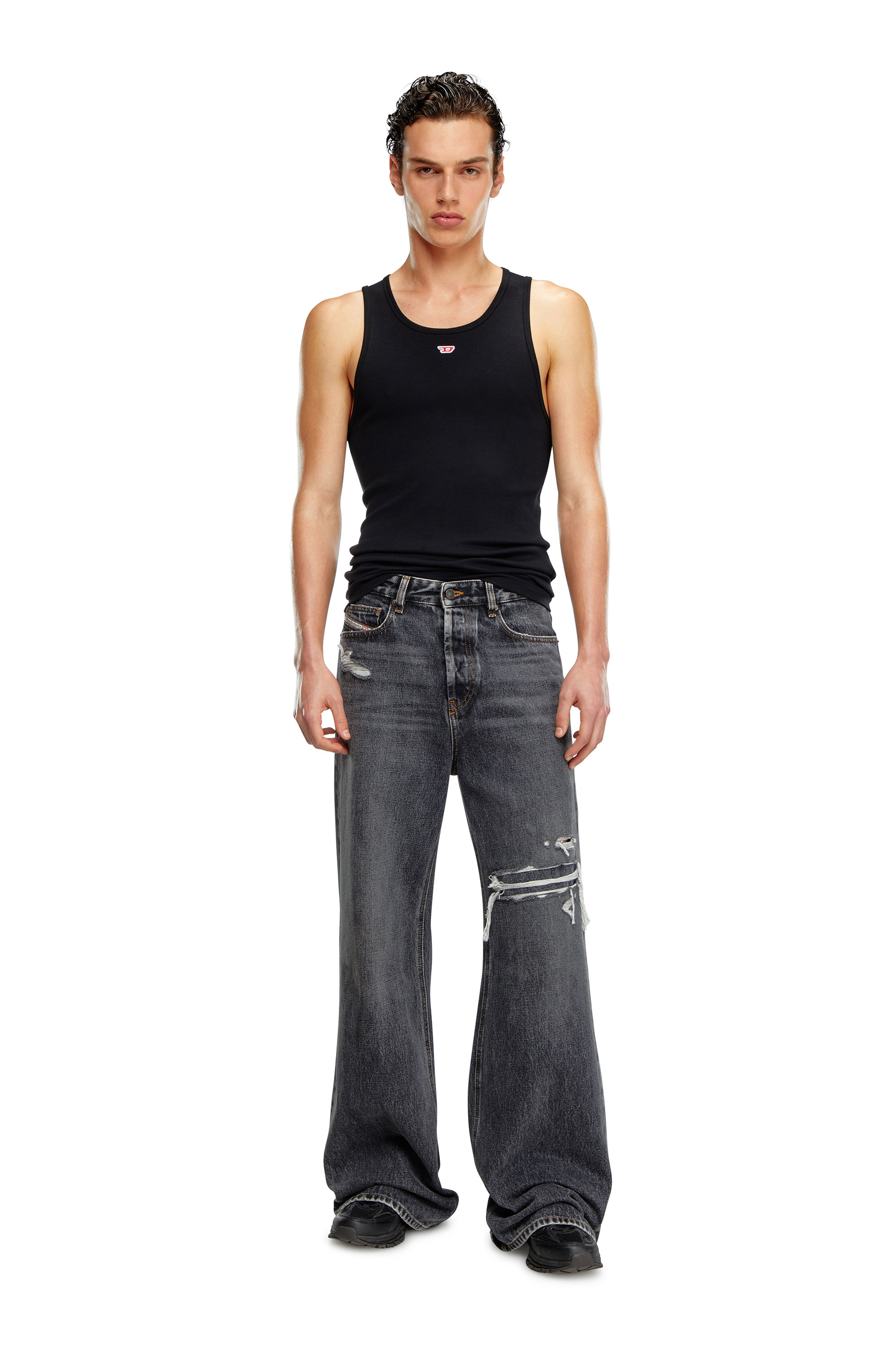 Relaxed Jeans 1996 D-Sire 007F6, Black/Dark grey Diesel - Woman's Relaxed Jeans 1996 D-Sire 007F6, Black/Dark grey - 7