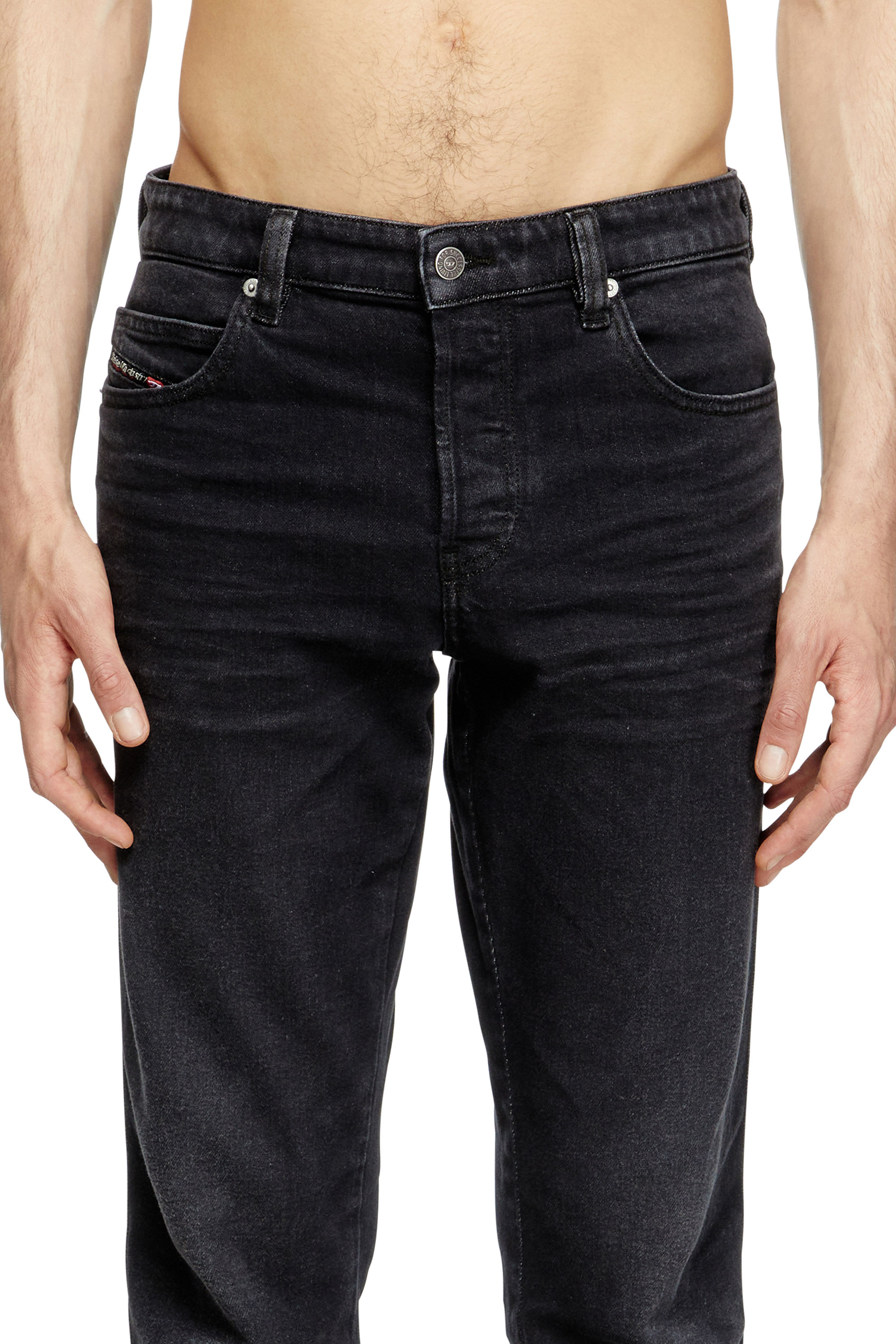 Diesel - Man's Slim Jeans 1993 D-Vyl 0DBEG, Black/Dark grey - 4