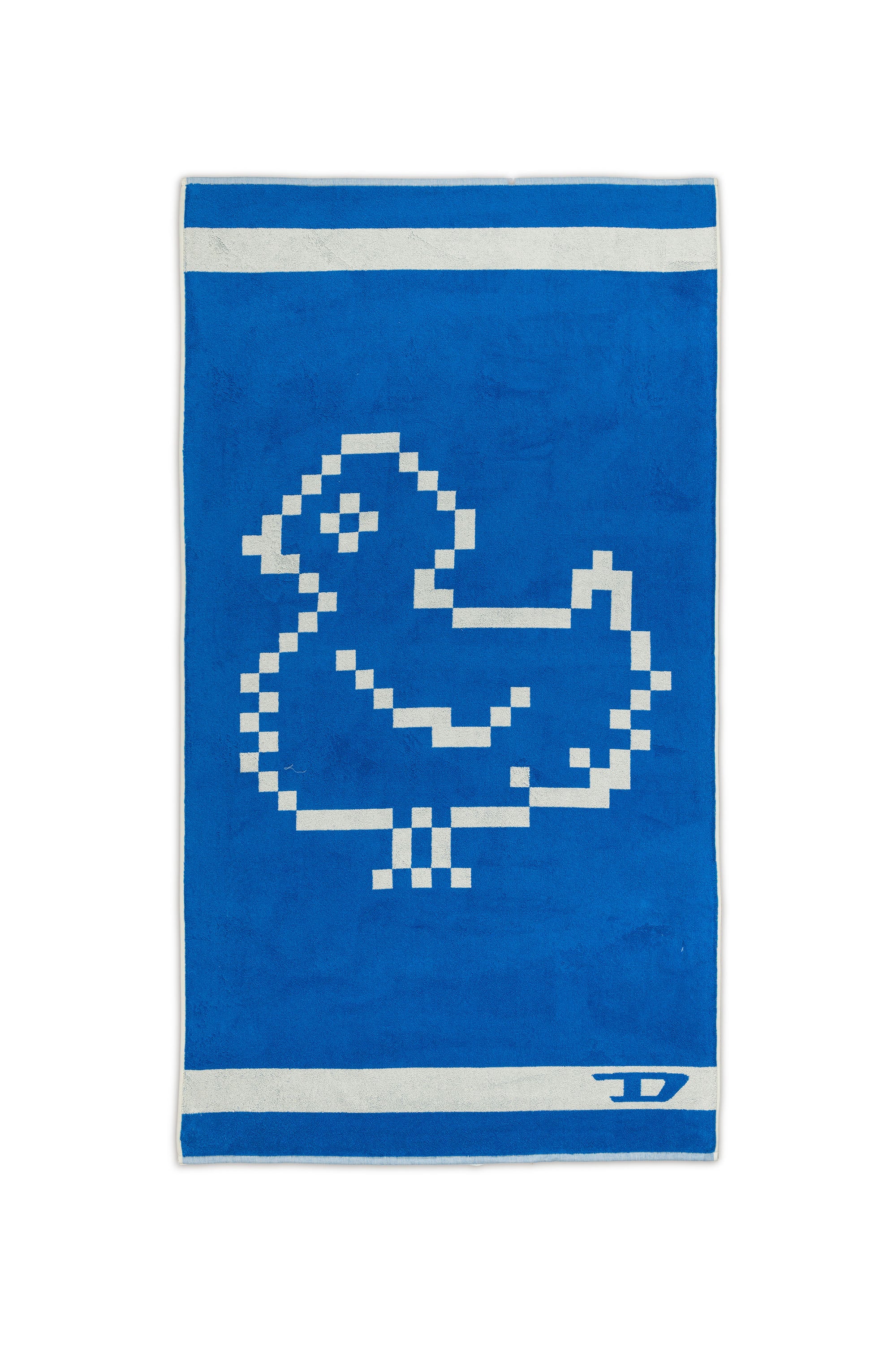 Diesel - 1018134  PIXEL TOYS 1 GREY/BLUE TOWEL, Unisex's Terry towel 100x180 cm in Blue - 1