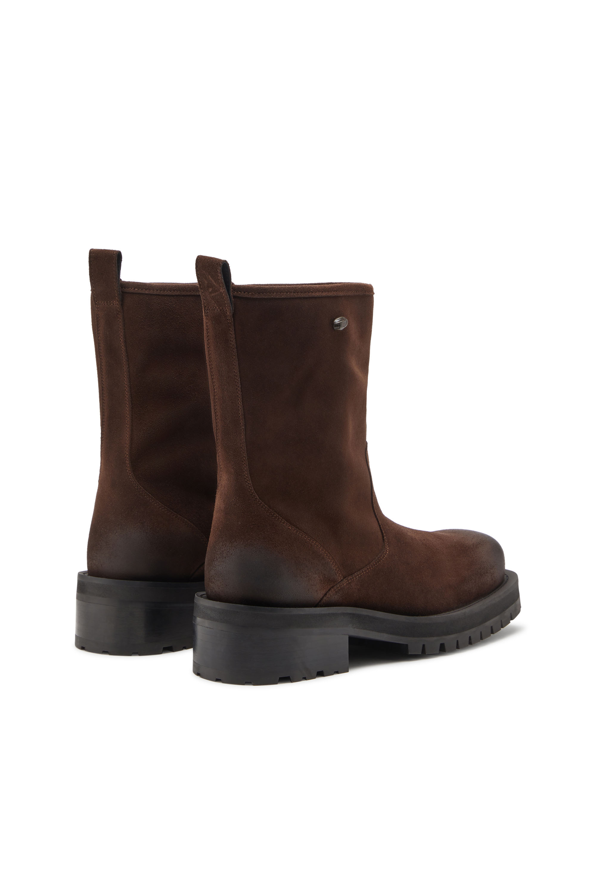 Diesel - D-TEXAN BK, Man's D-Texan - Leather boots in Brown - 3