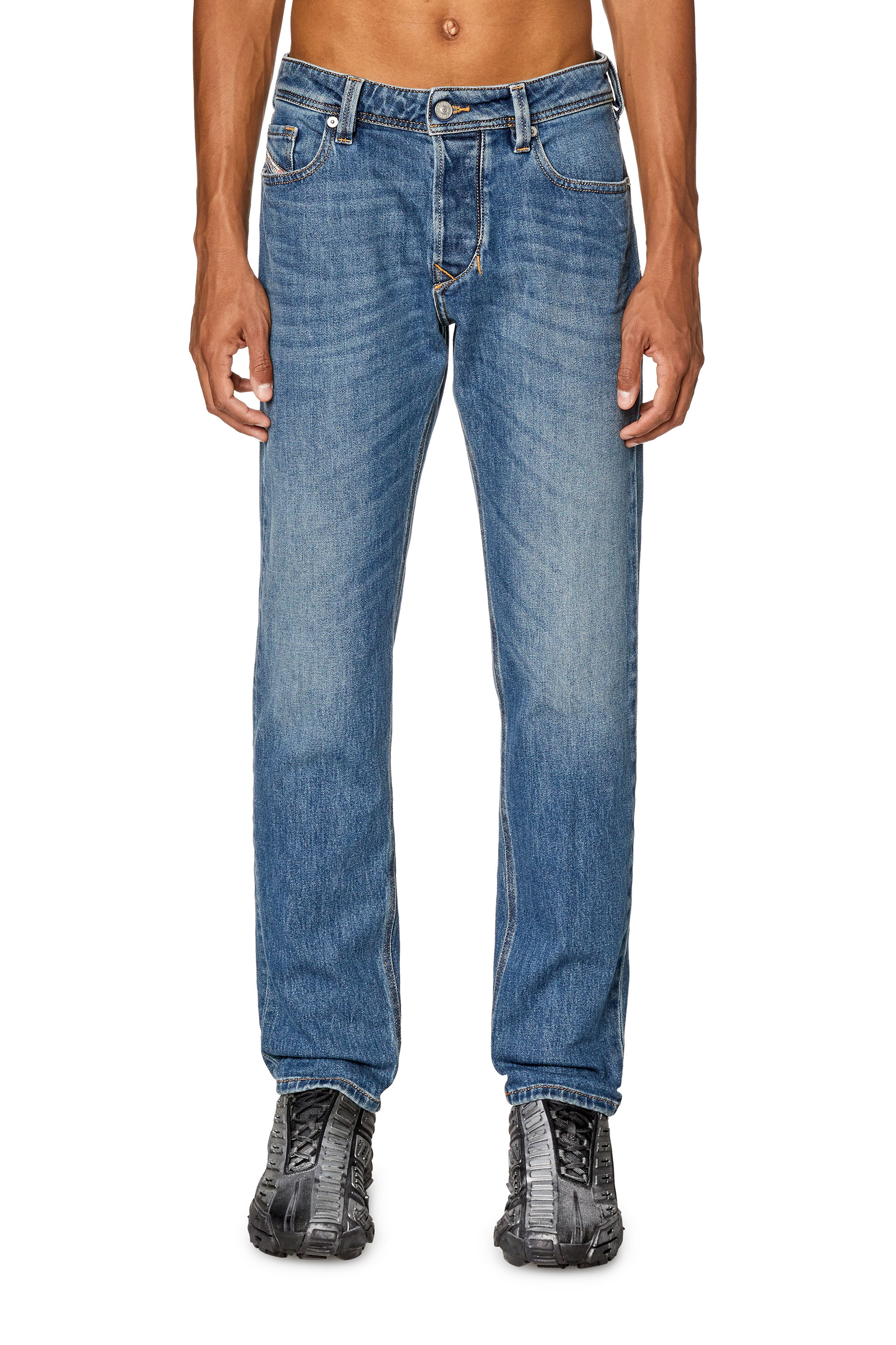 Diesel - Tapered Jeans 1986 Larkee-Beex 09F88, Medium blue - Image 1
