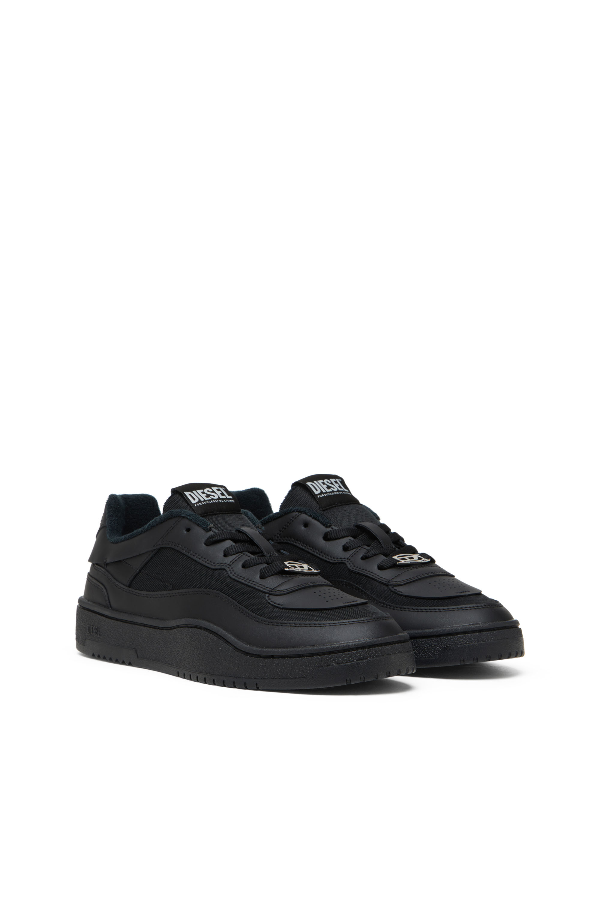 Diesel - S-TRACKER-D LOW, Man's S-Tracker-D-Low top sneaker in Black - 2