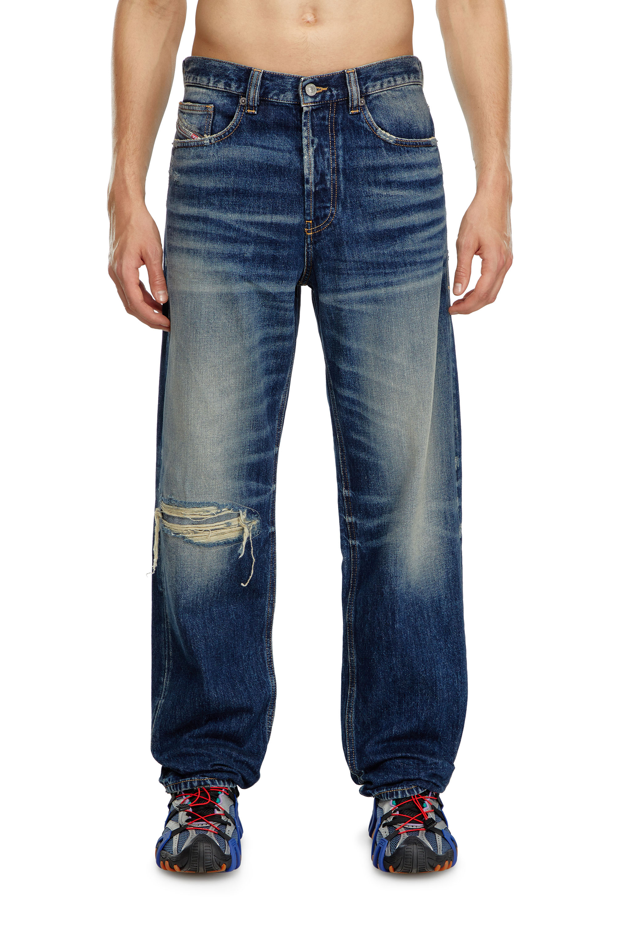 Diesel - Straight Jeans 2010 D-Macs 09J95, Dark Blue - Image 1