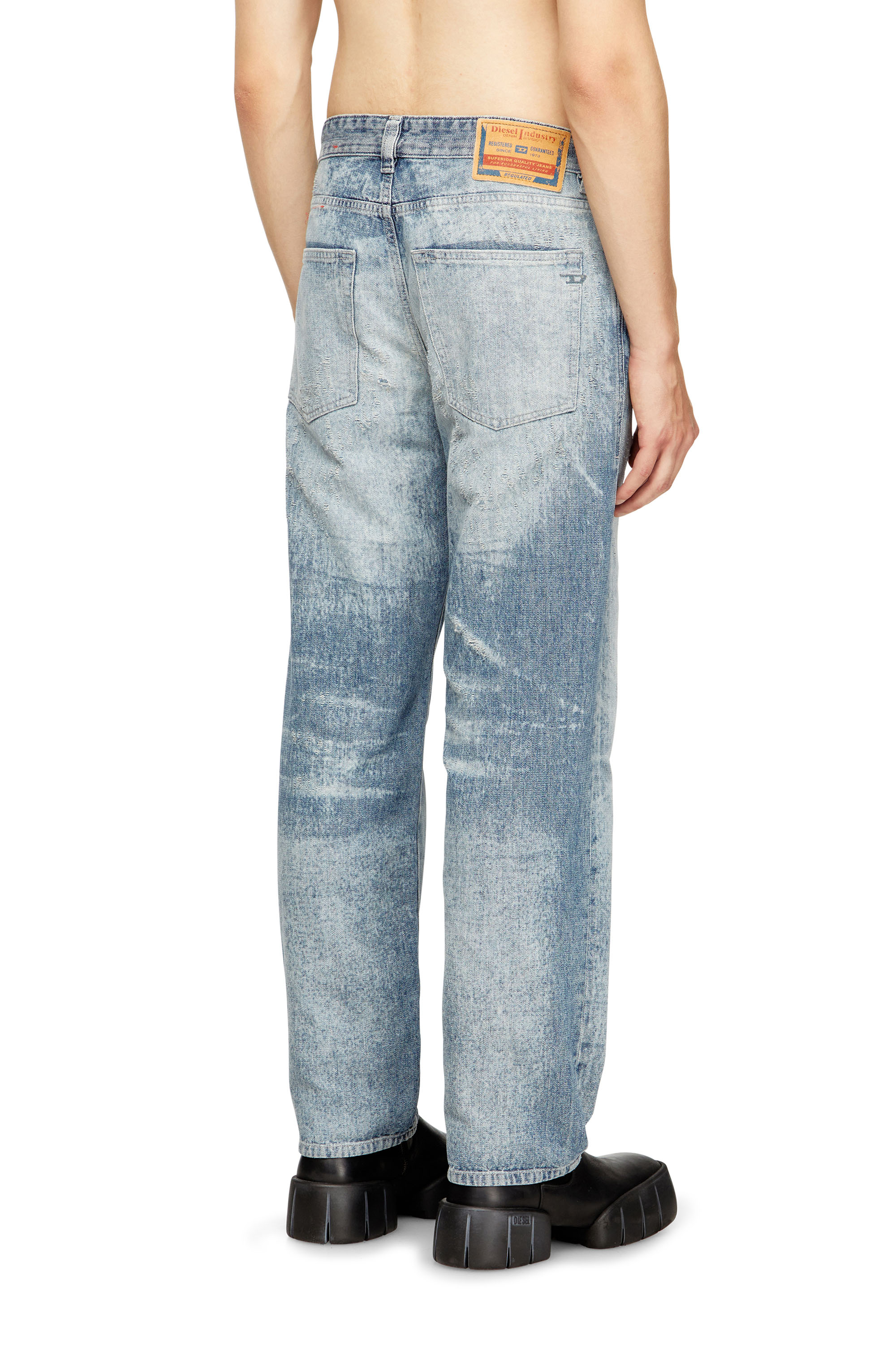 Diesel - Man's Regular Jeans 2024 D-Macs 068TY, Light Blue - 4