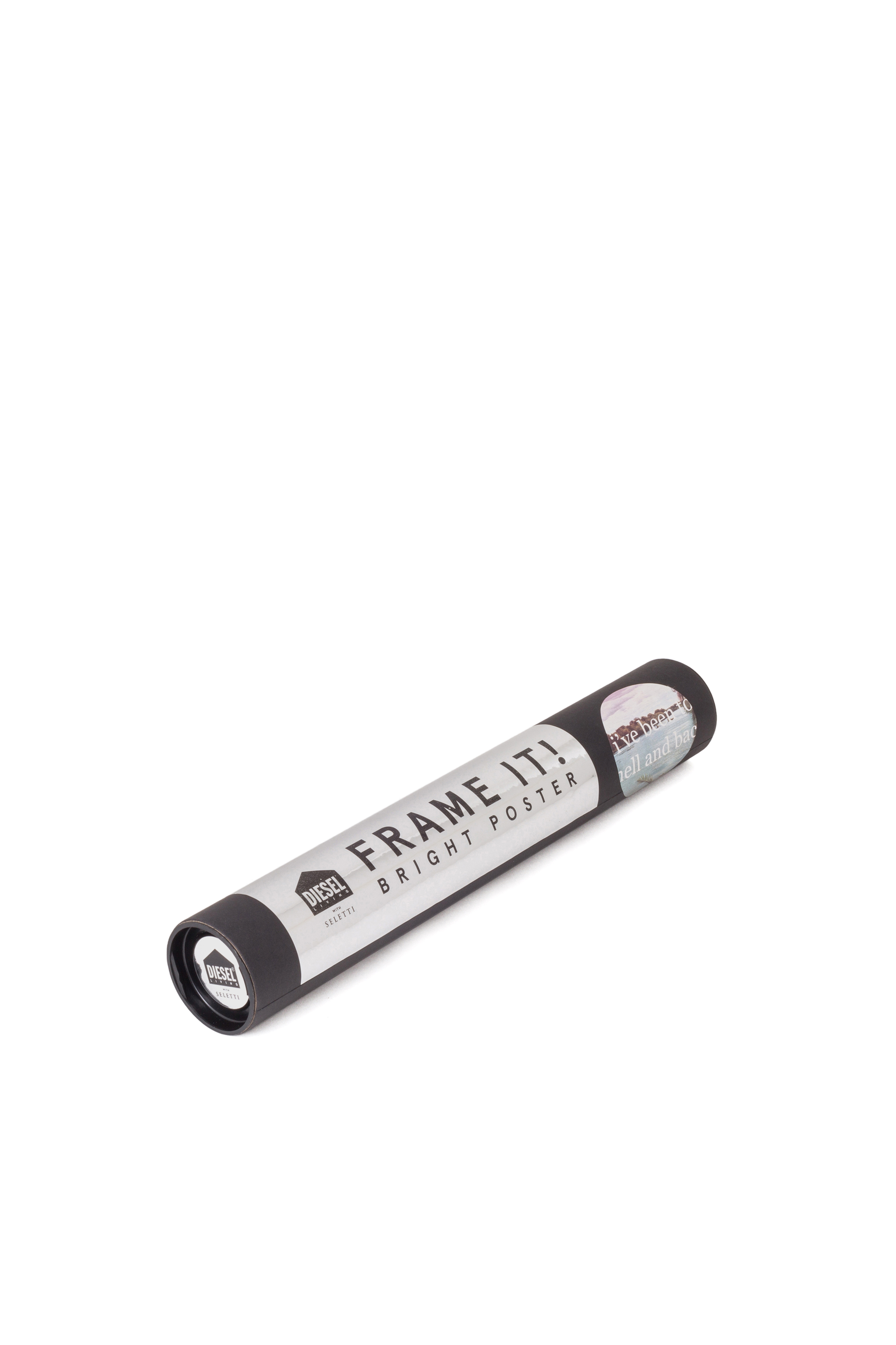 Diesel - 11022 FRAME IT!, Unisex's Poster "I've been to hell and back" in Silver - 3