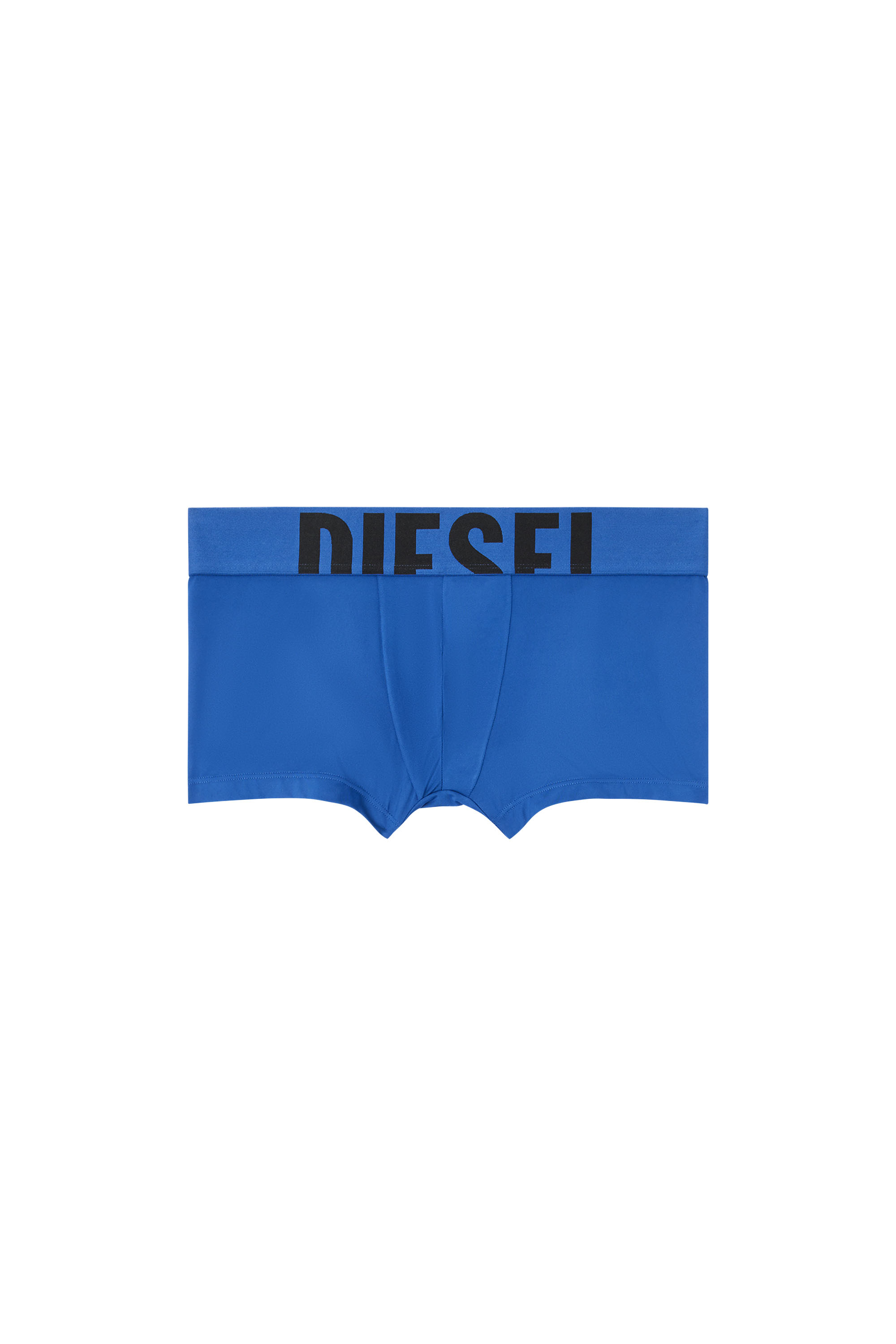 Diesel - DAMIEN-D-POP-55, Man's Boxer briefs with cut-off logo in Blue - 4