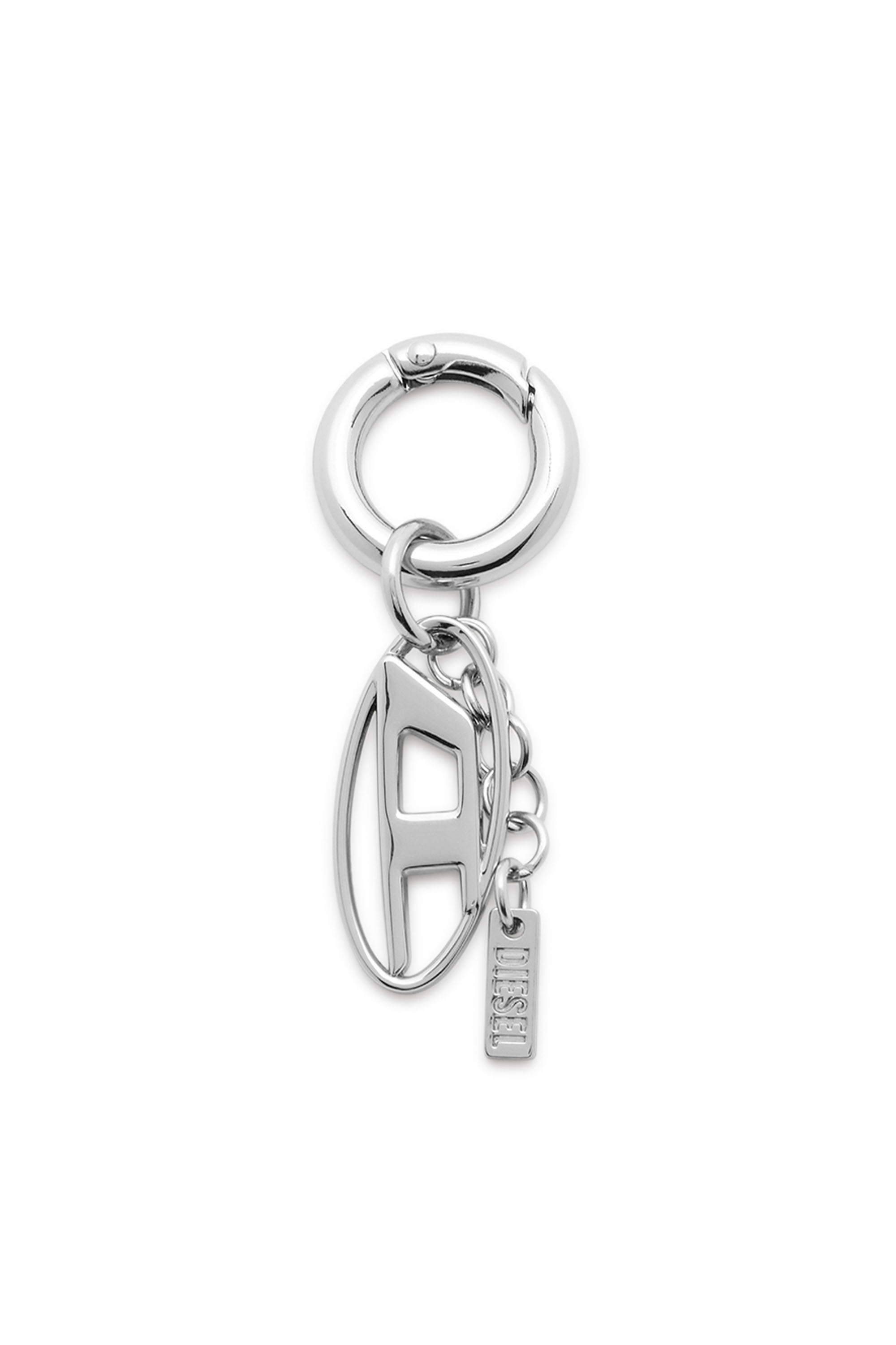 Diesel - CHARM-OVAL D, Unisex's Charm with Oval D charm in Silver - 2
