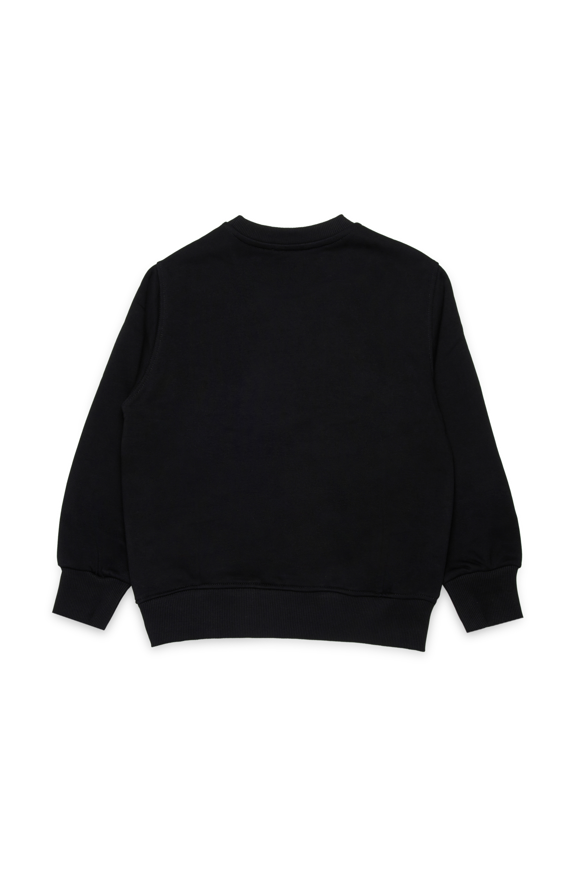 Diesel - SDROPS OVER, Man's Cotton sweatshirt with logo in Black - 2