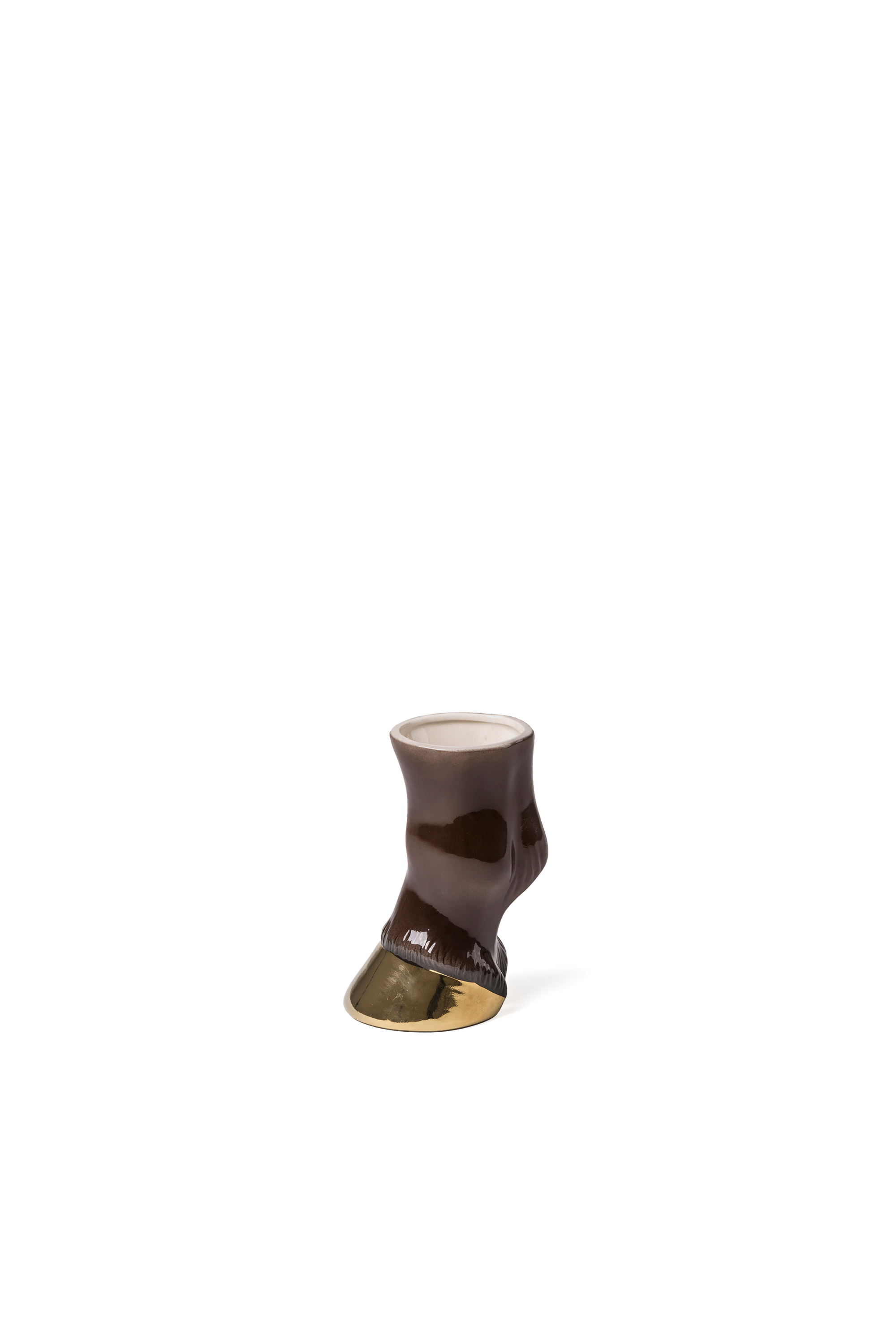 Diesel - 11080 Party Animal, Unisex's Horse Dolomite Vase/Glass in Brown - 2