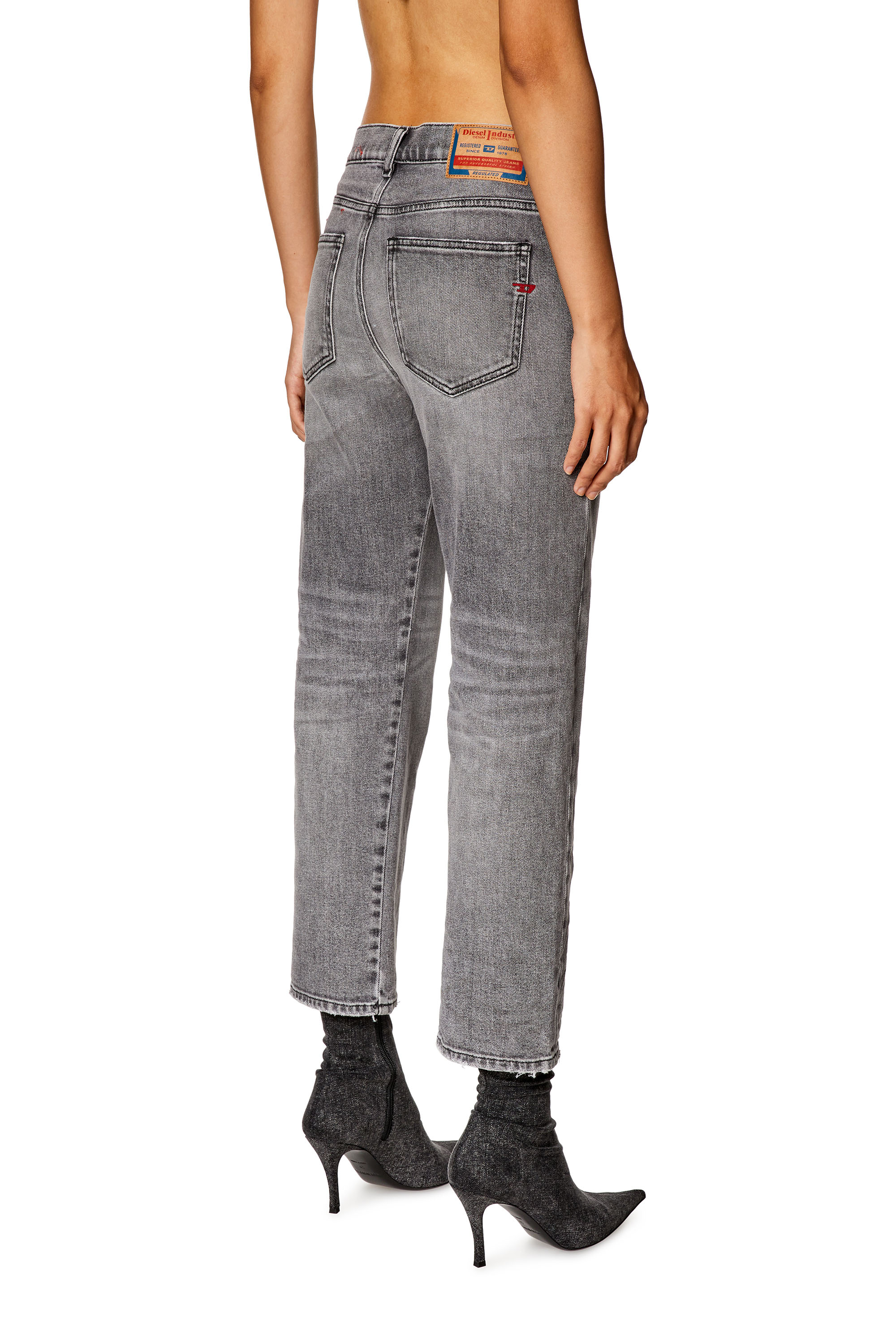 Diesel - Boyfriend Jeans 2016 D-Air 09H47, Grey - Image 3