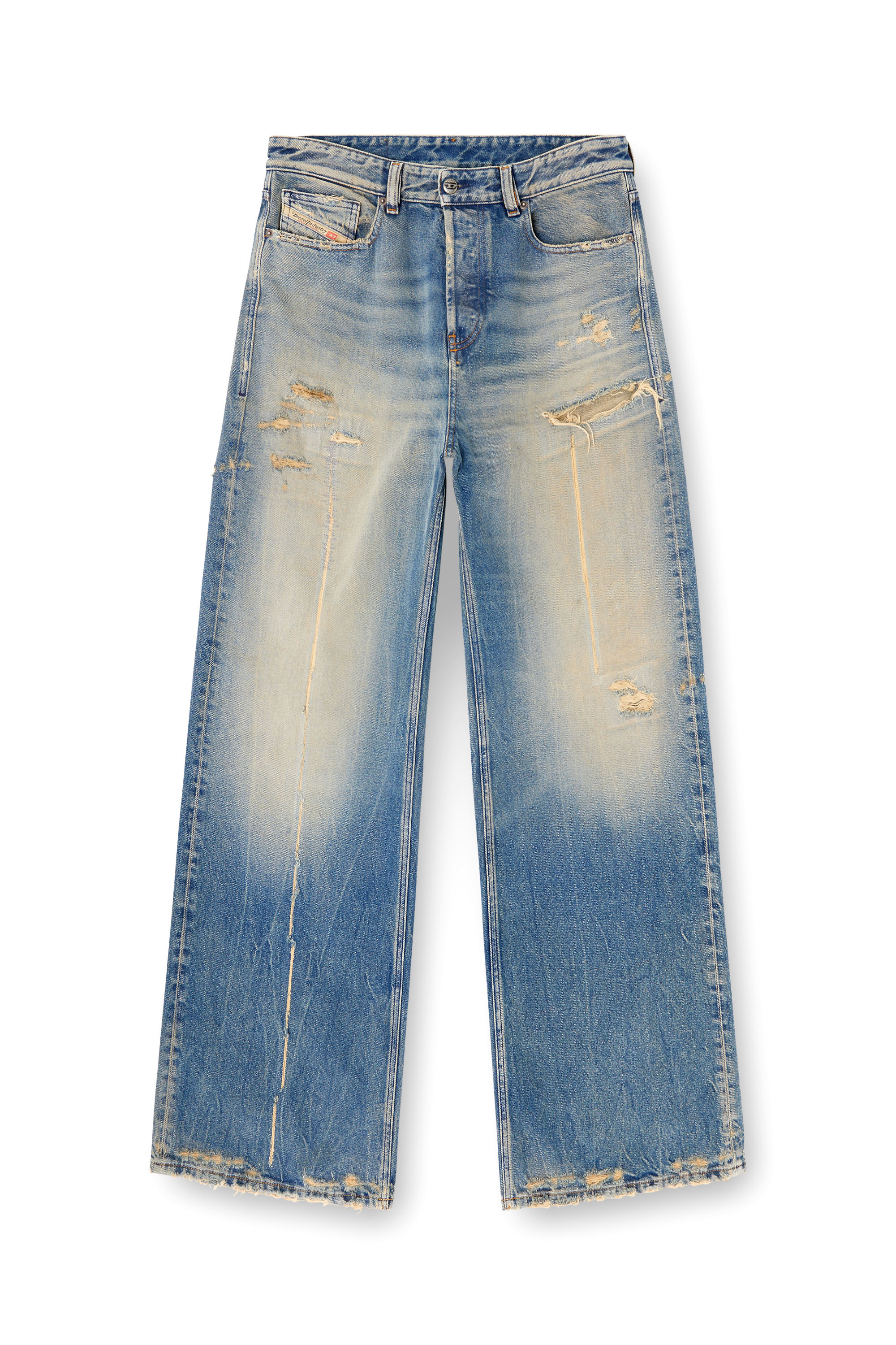 Diesel - Woman's Relaxed Jeans 1996 D-Sire 09N29, Medium blue - 2